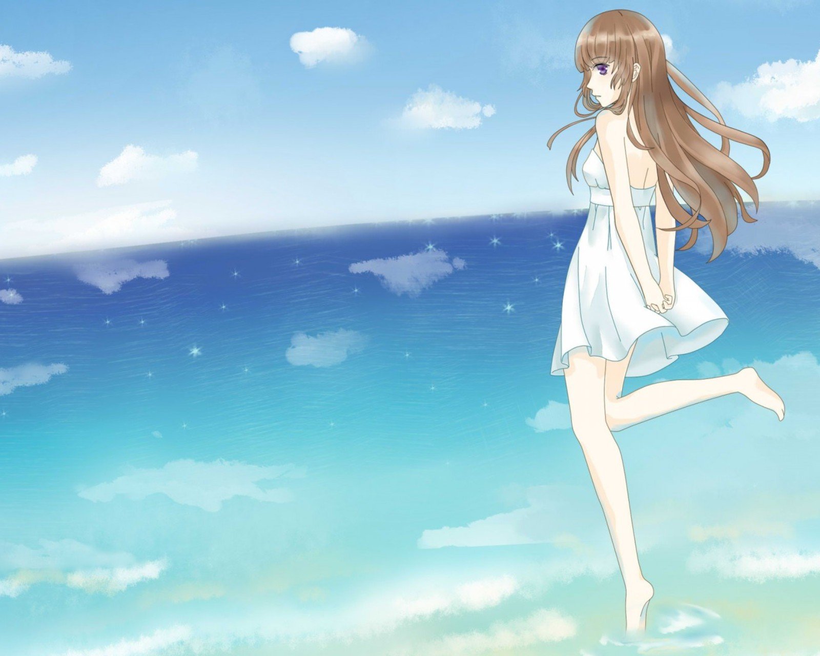 动漫卡通,手绘,女孩,可爱,卡哇伊