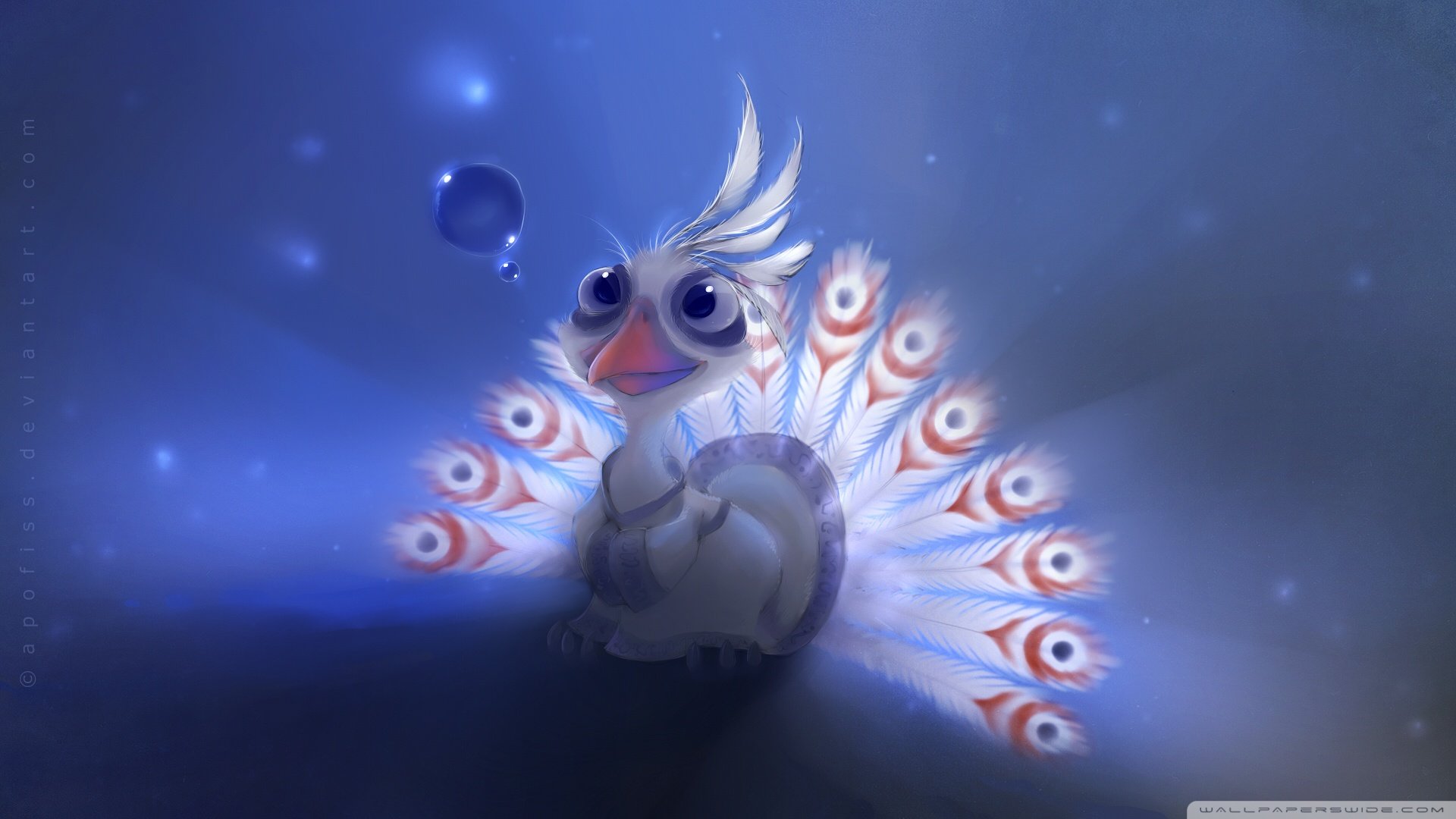 炫酷,特效,视觉艺术,设计,水彩,趣味鹦鹉