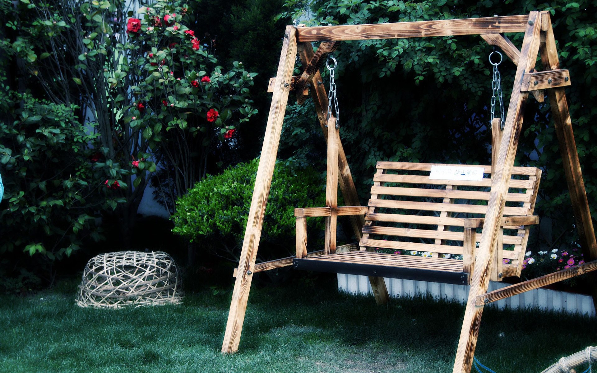 小清新,唯美,温馨,温暖,阳光,治愈系,安静,生活,慢生活,清新淡雅,温馨一刻,秋千,椅子,花园