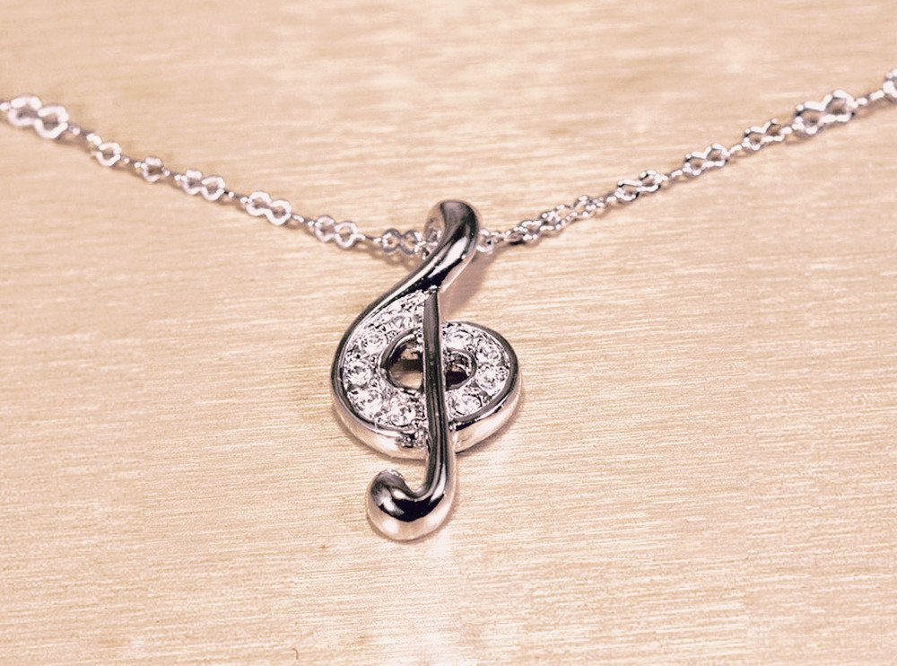 小清新,唯美,浪漫,温暖,温馨,干净,治愈系,慢生活,治愈,美好,音符,跳动的音符,项链