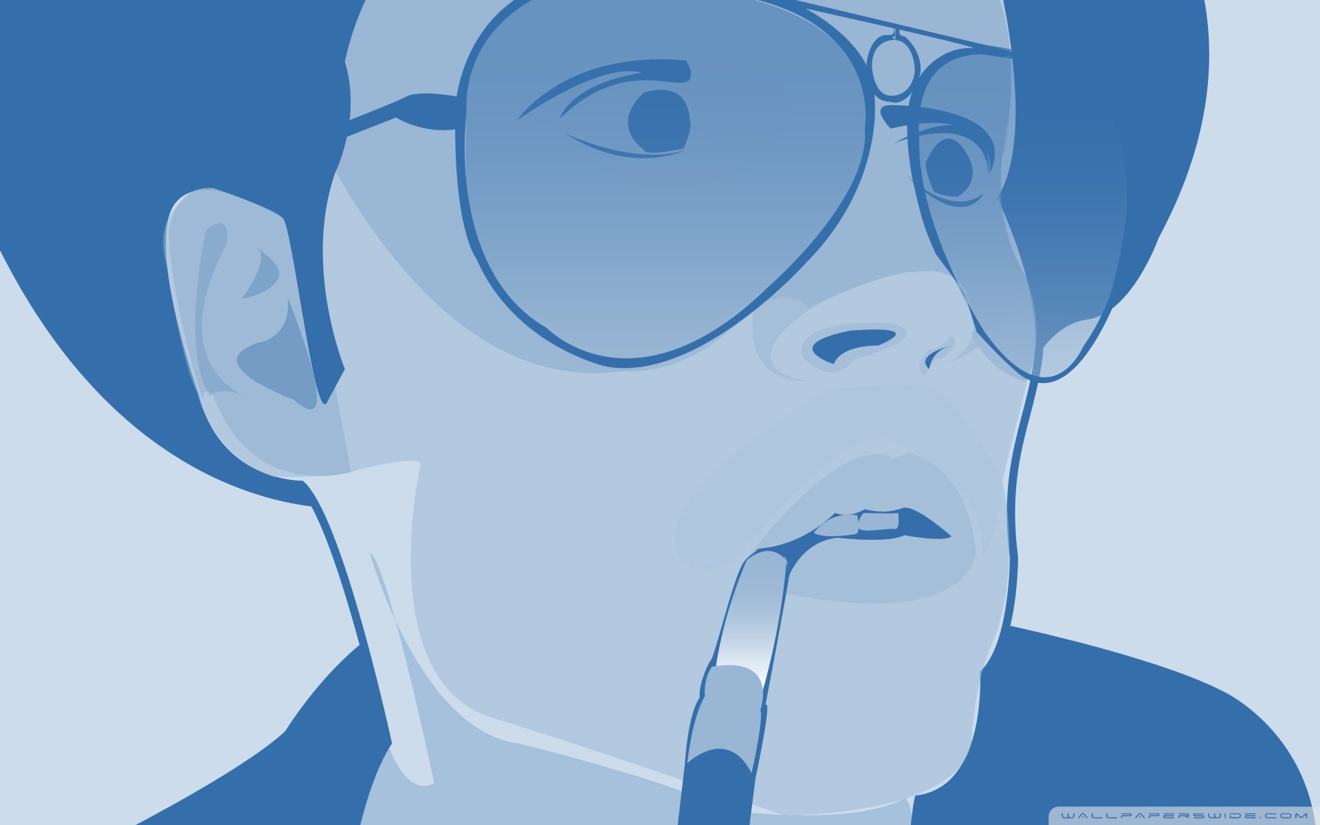 炫酷,特效,视觉艺术,设计,手绘,男人,烟