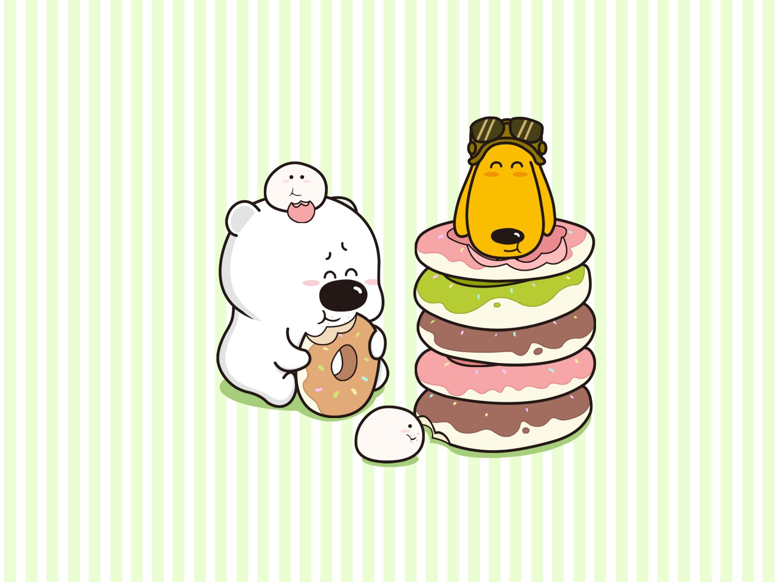 动漫卡通,手绘,小囧熊,可爱,卡哇伊