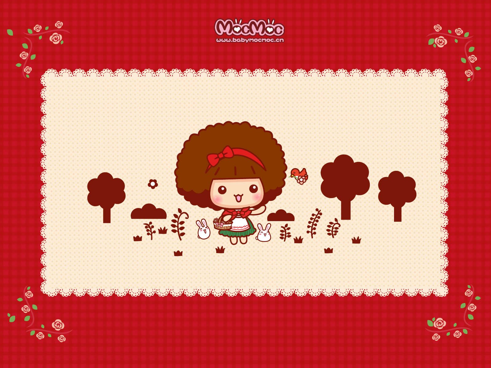 动漫,卡通,手绘,摩丝摩丝,可爱,女孩,mocmoc