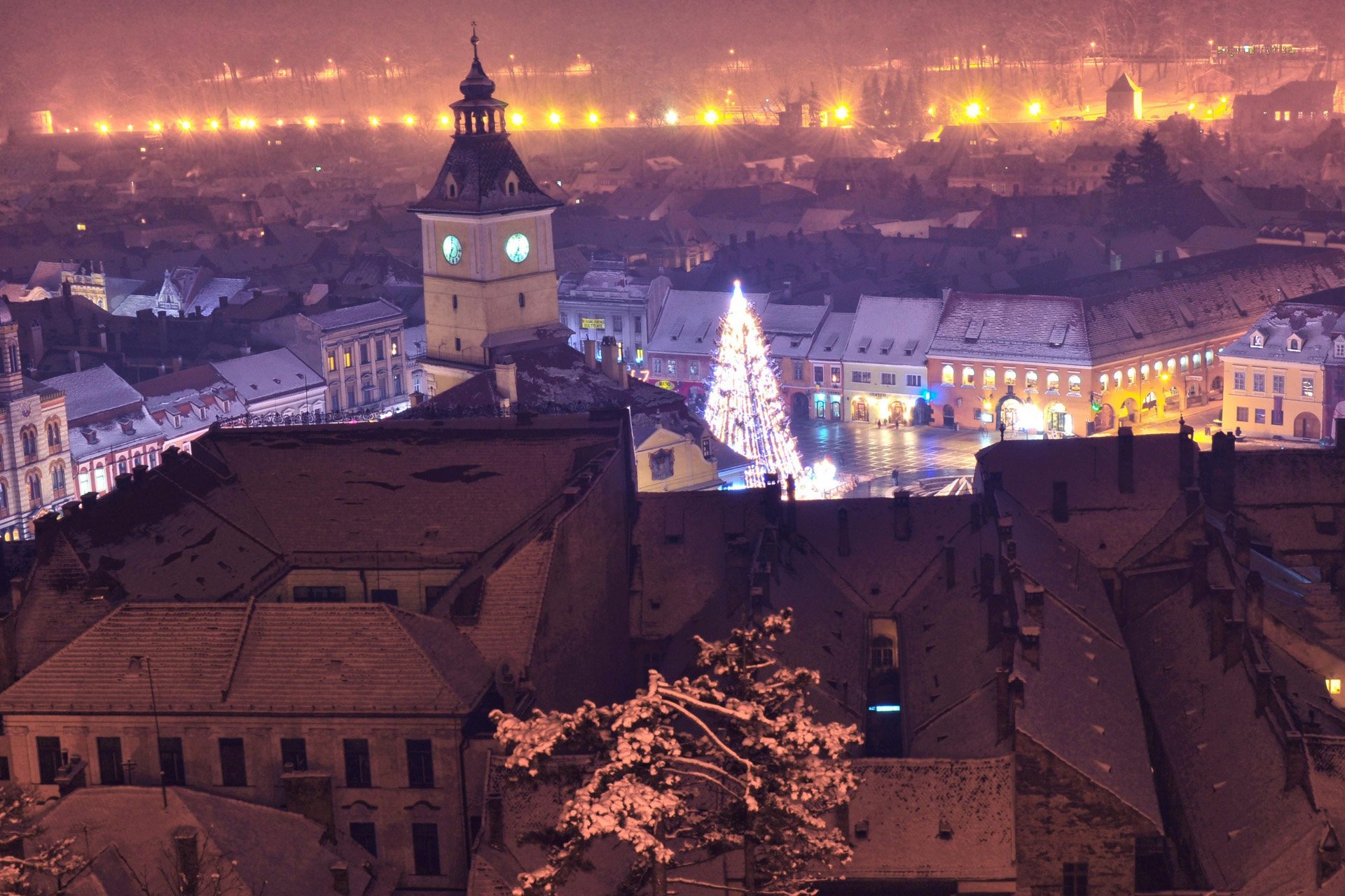 风光,风景,城市夜景,灯火阑珊,建筑,夜晚,晚上