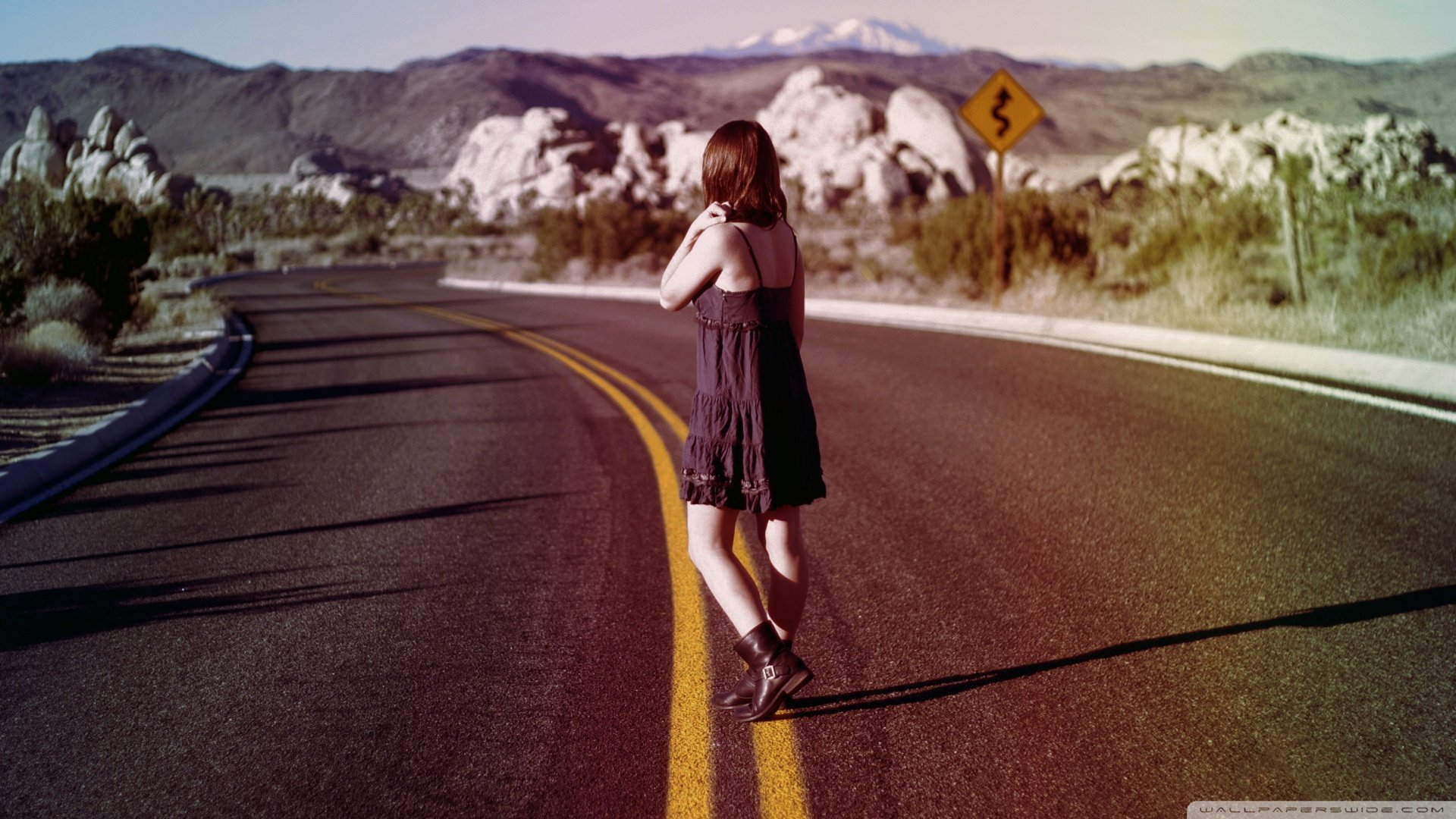 自然,风光,风景,路,前方,方向,前进