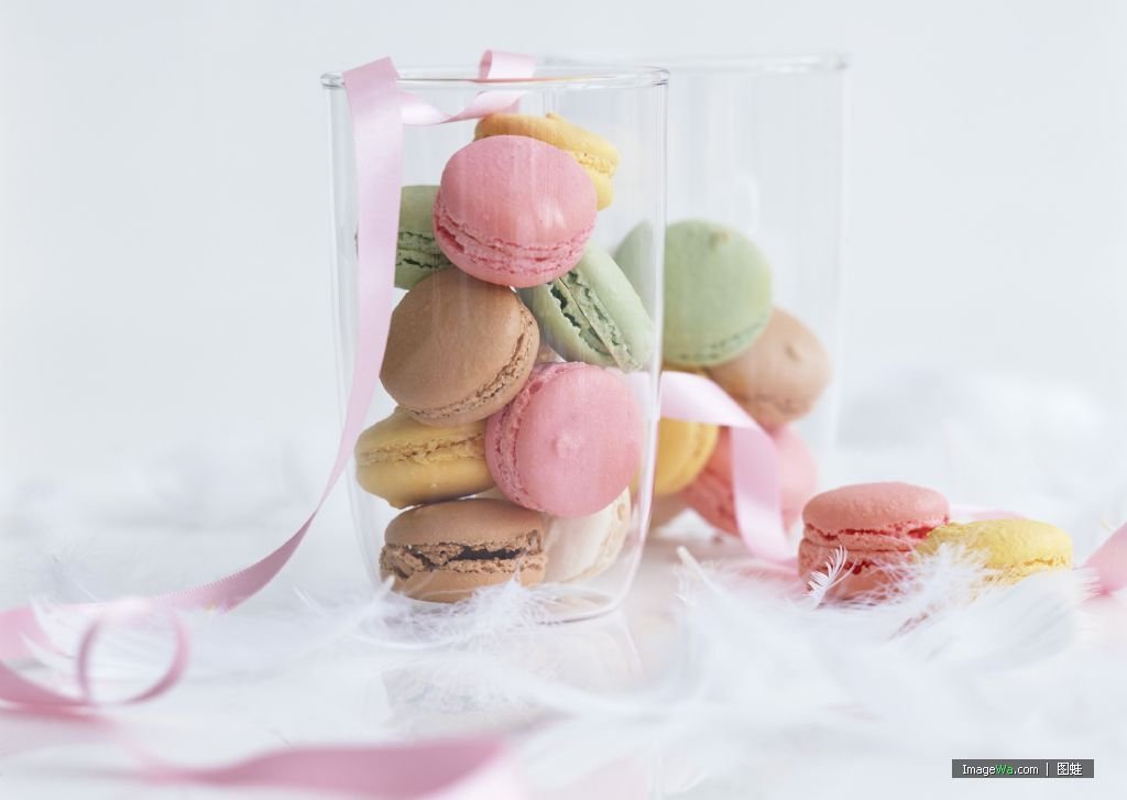 美食,清新,食物,甜点,糕点,吃货,马卡龙,五颜六色