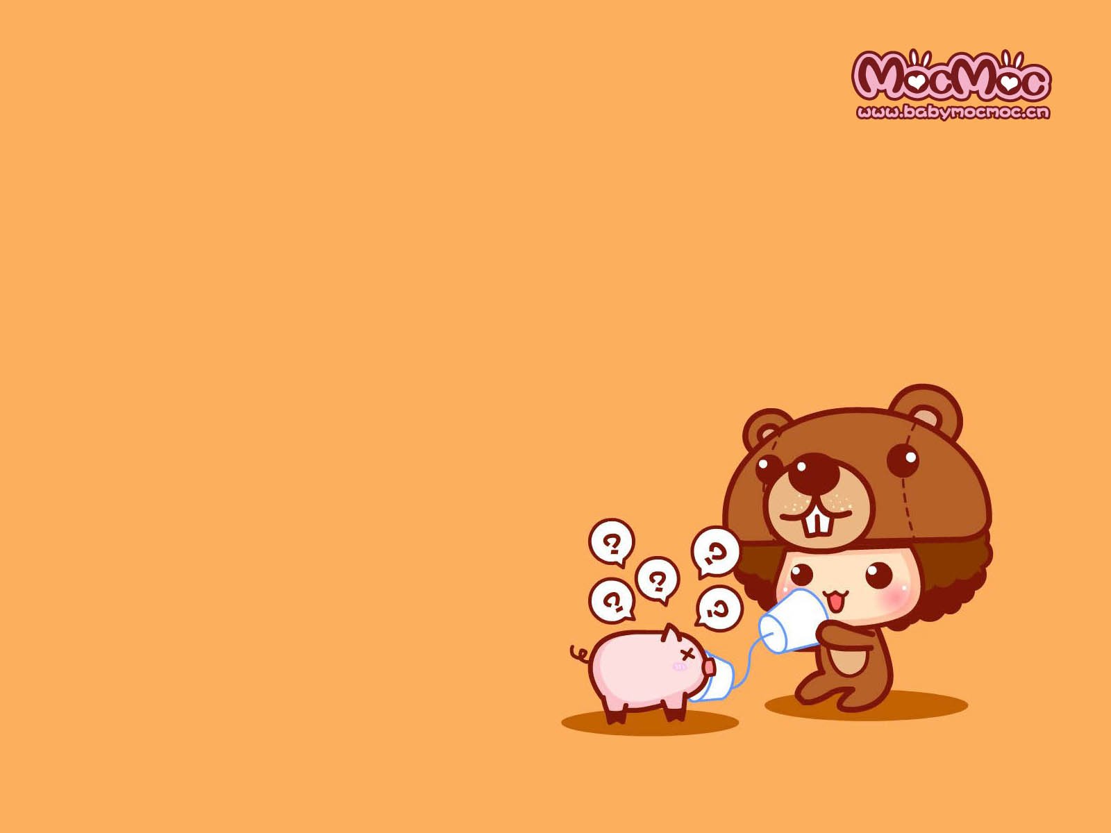 动漫,卡通,手绘,摩丝摩丝,可爱,女孩,mocmoc