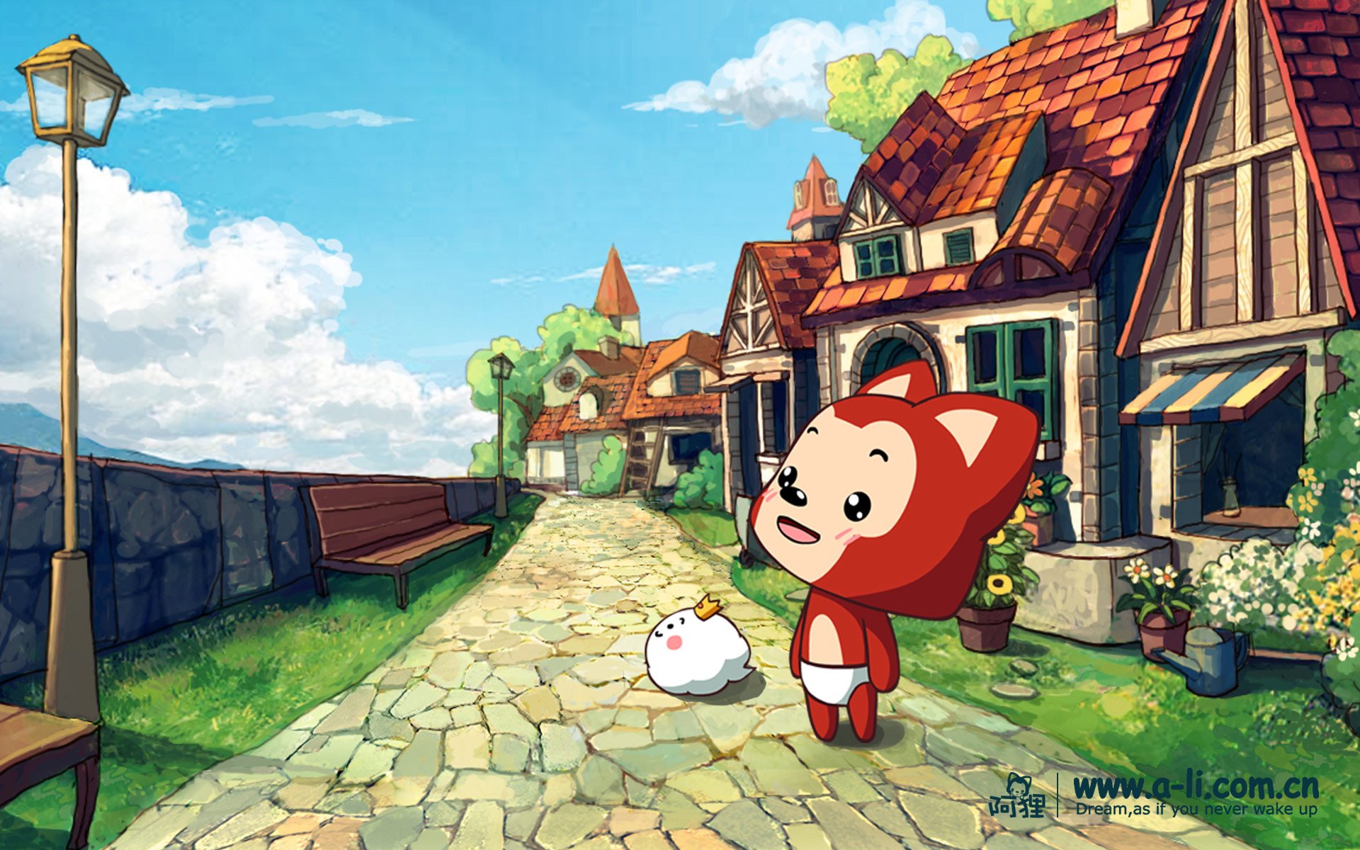 动漫,卡通,手绘,阿狸,狐狸