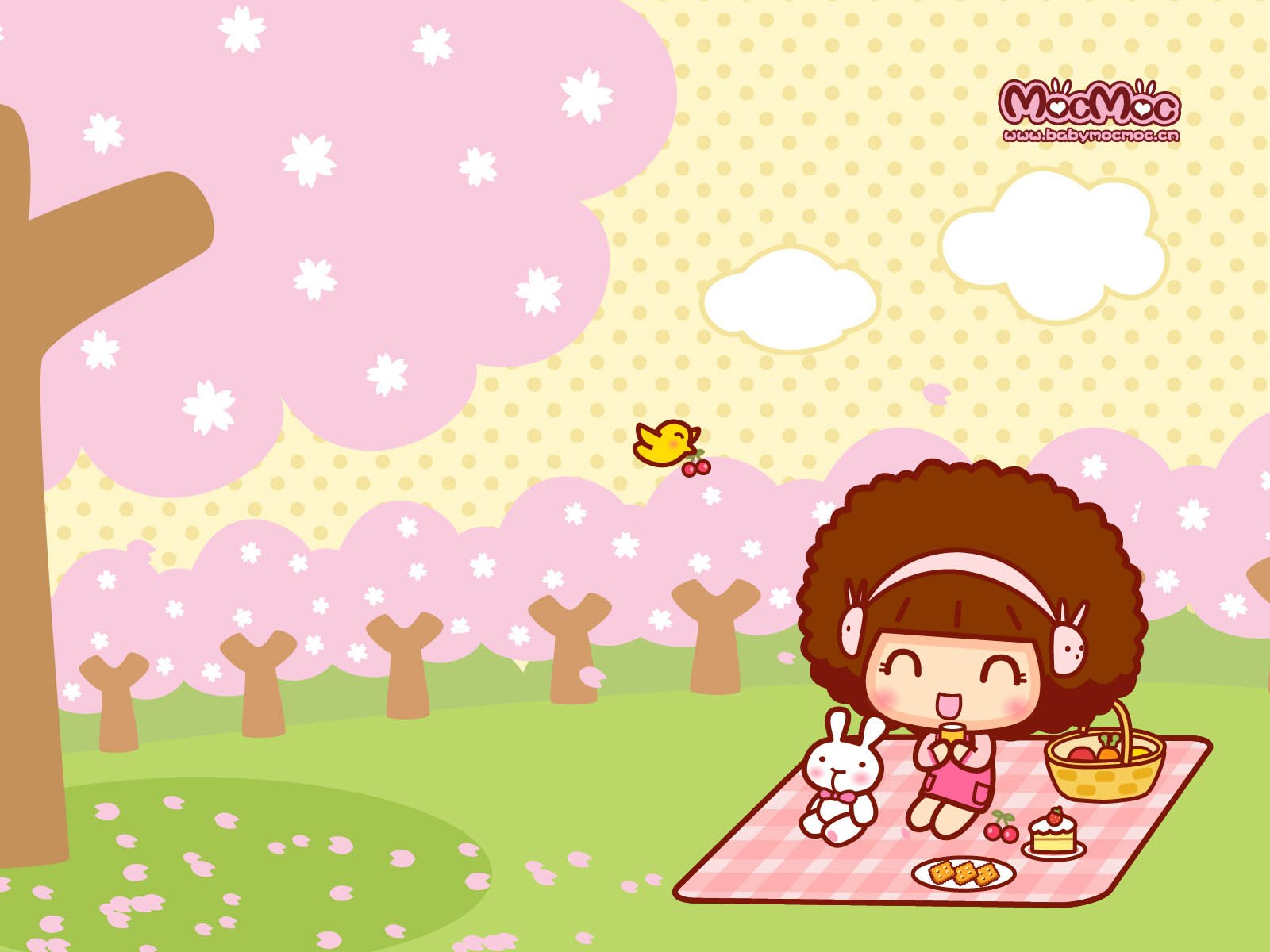 动漫,卡通,手绘,摩丝摩丝,可爱,女孩,mocmoc