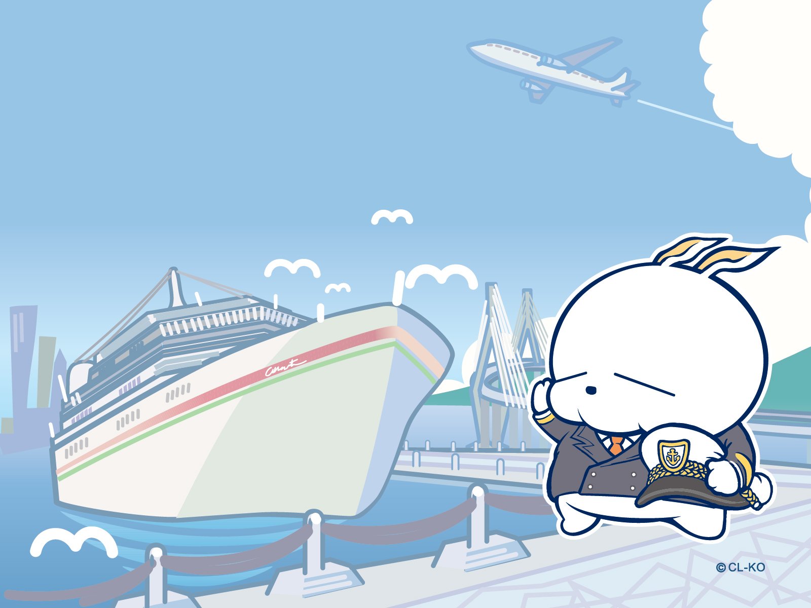 动漫卡通,手绘,流氓兔,可爱,卡哇伊