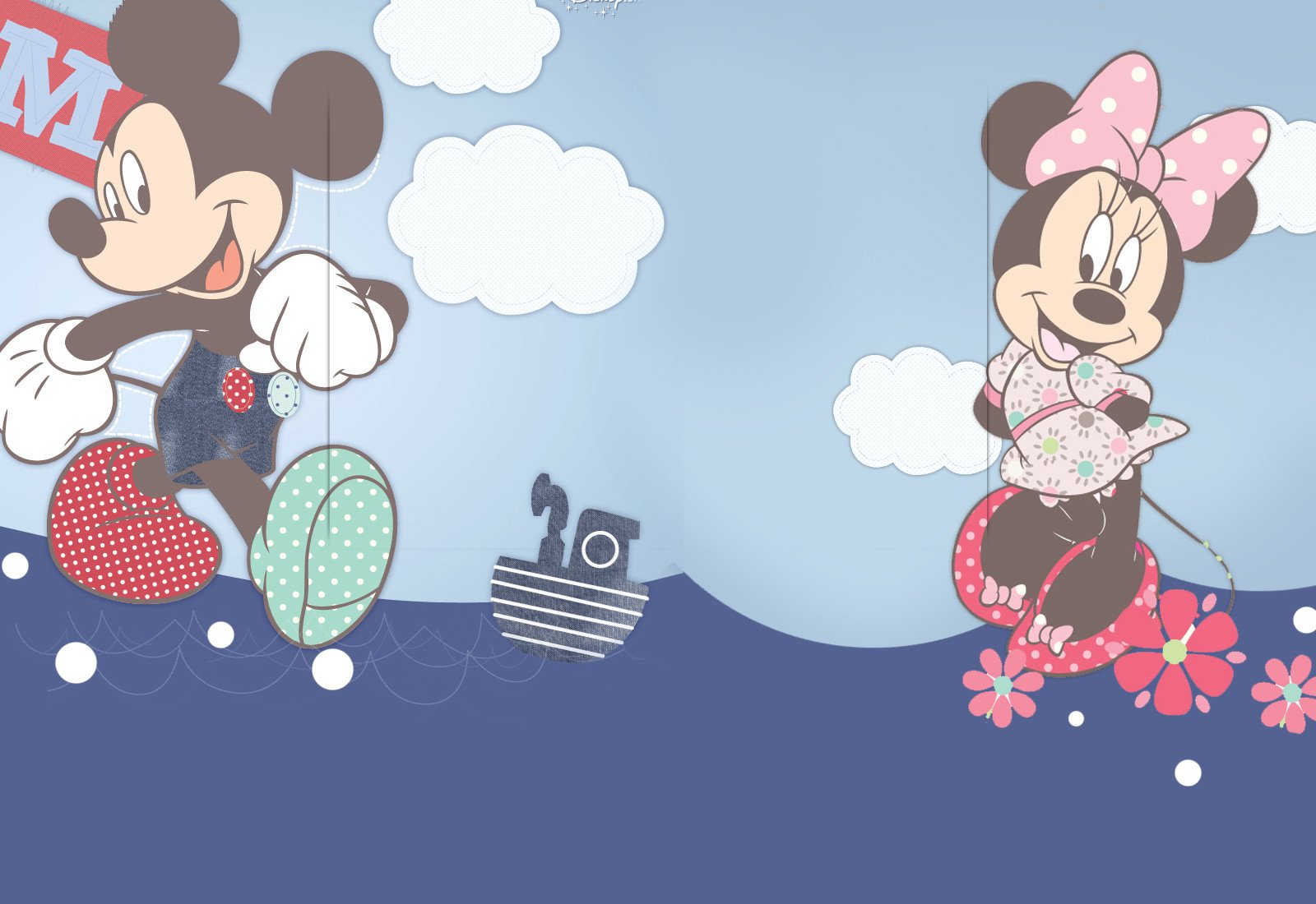 动漫卡通,手绘,米老鼠,可爱,卡哇伊