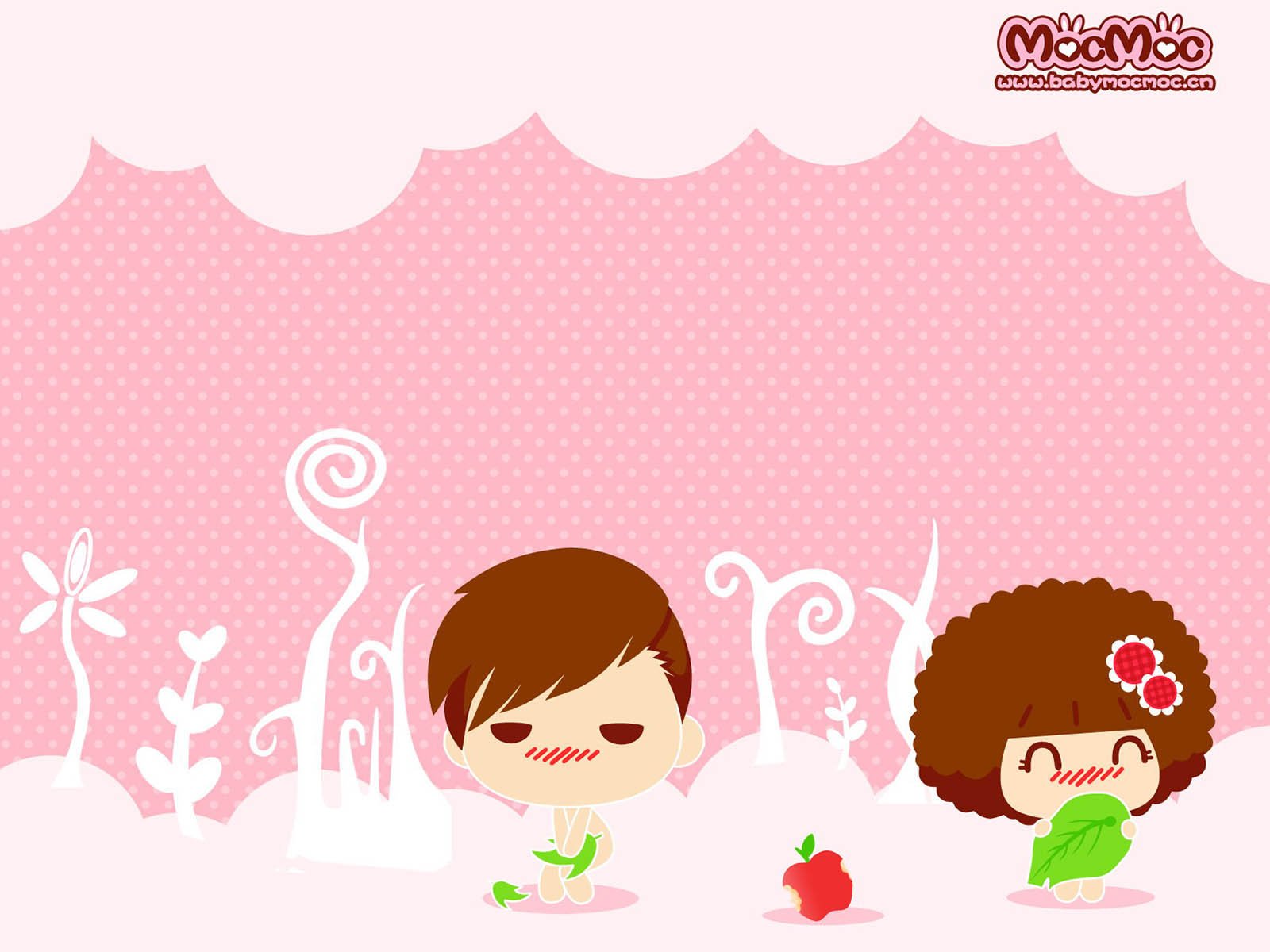 动漫,卡通,手绘,摩丝摩丝,可爱,女孩,mocmoc