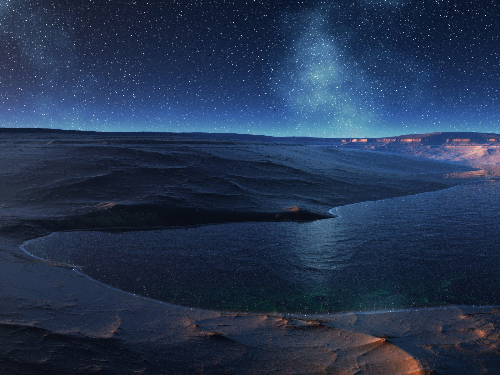 风景,自然,风光,夜晚,平静,安静,大海