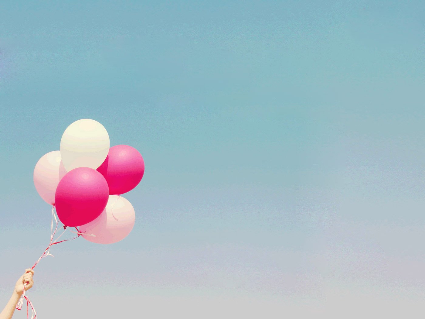 小清新,唯美,浪漫,温暖,温馨,干净,治愈系,慢生活,治愈,美好,女孩,我一直都在你身后,孤单,寂寞,伤感,气球,粉色