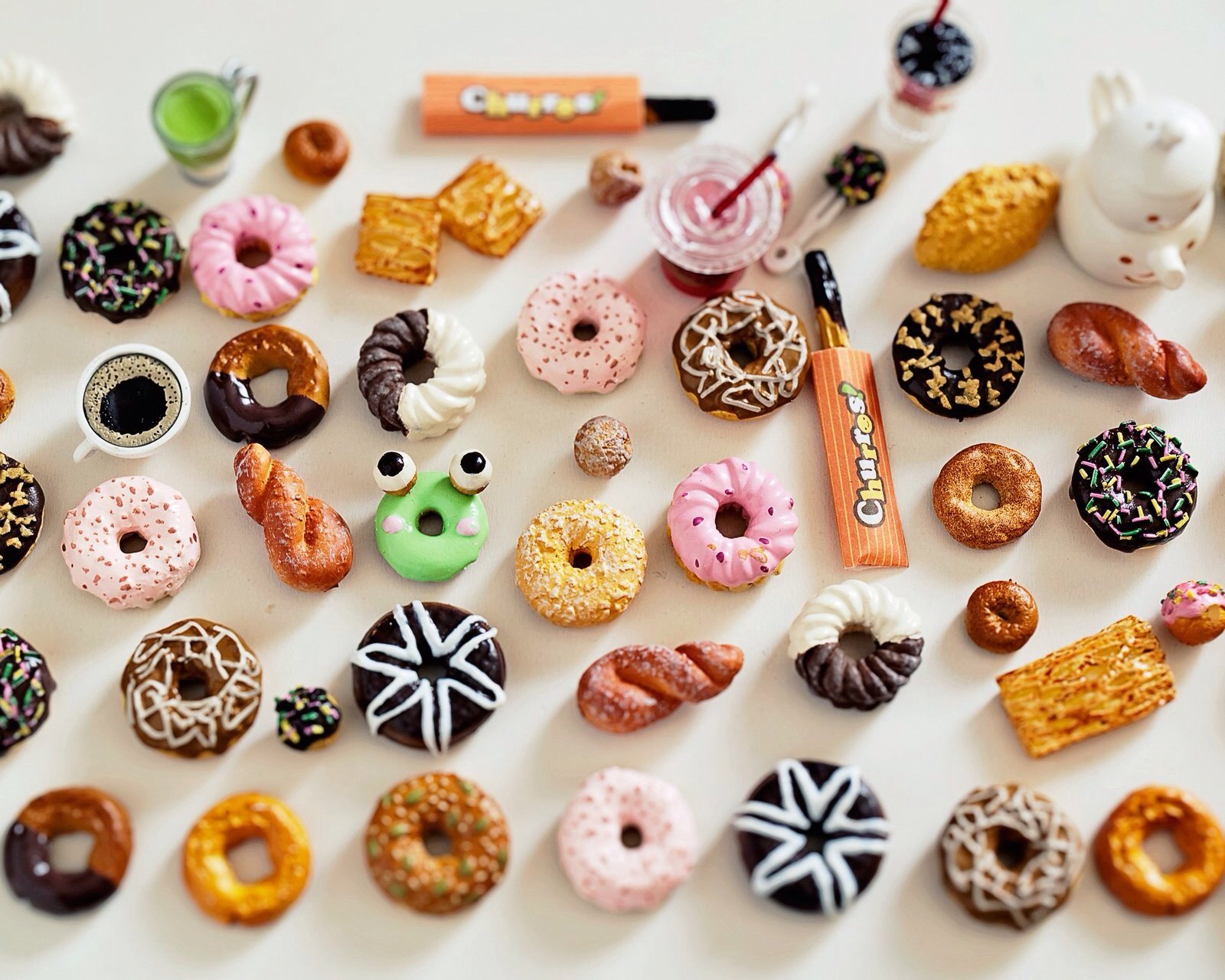 美食,清新,食物,甜点,糕点,吃货,甜甜圈