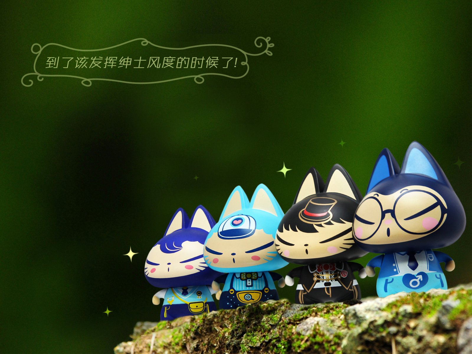 拽猫,动漫,卡通,手绘,可爱,38妇女节,女生节,三八节