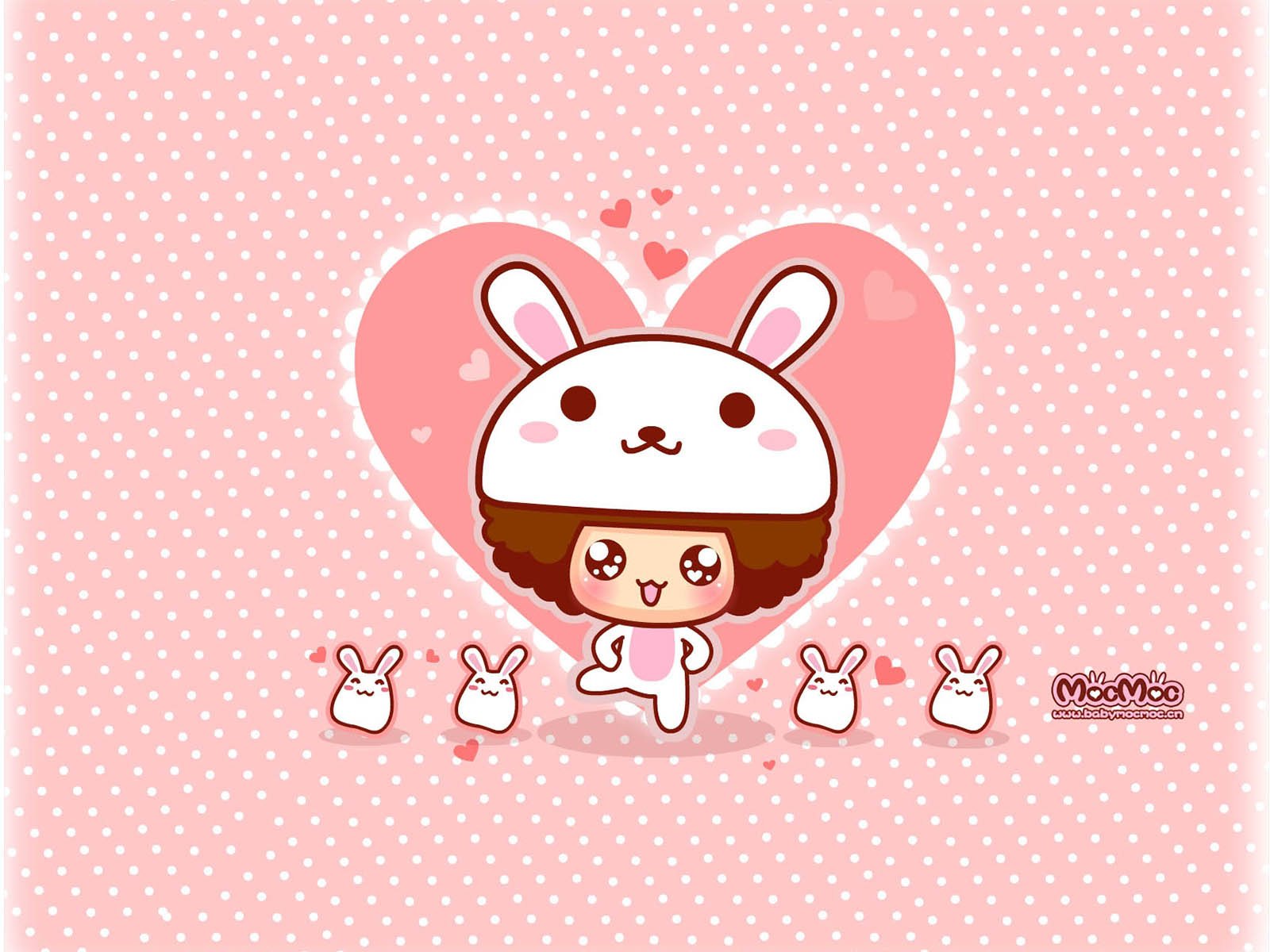 动漫,卡通,手绘,摩丝摩丝,可爱,女孩,mocmoc