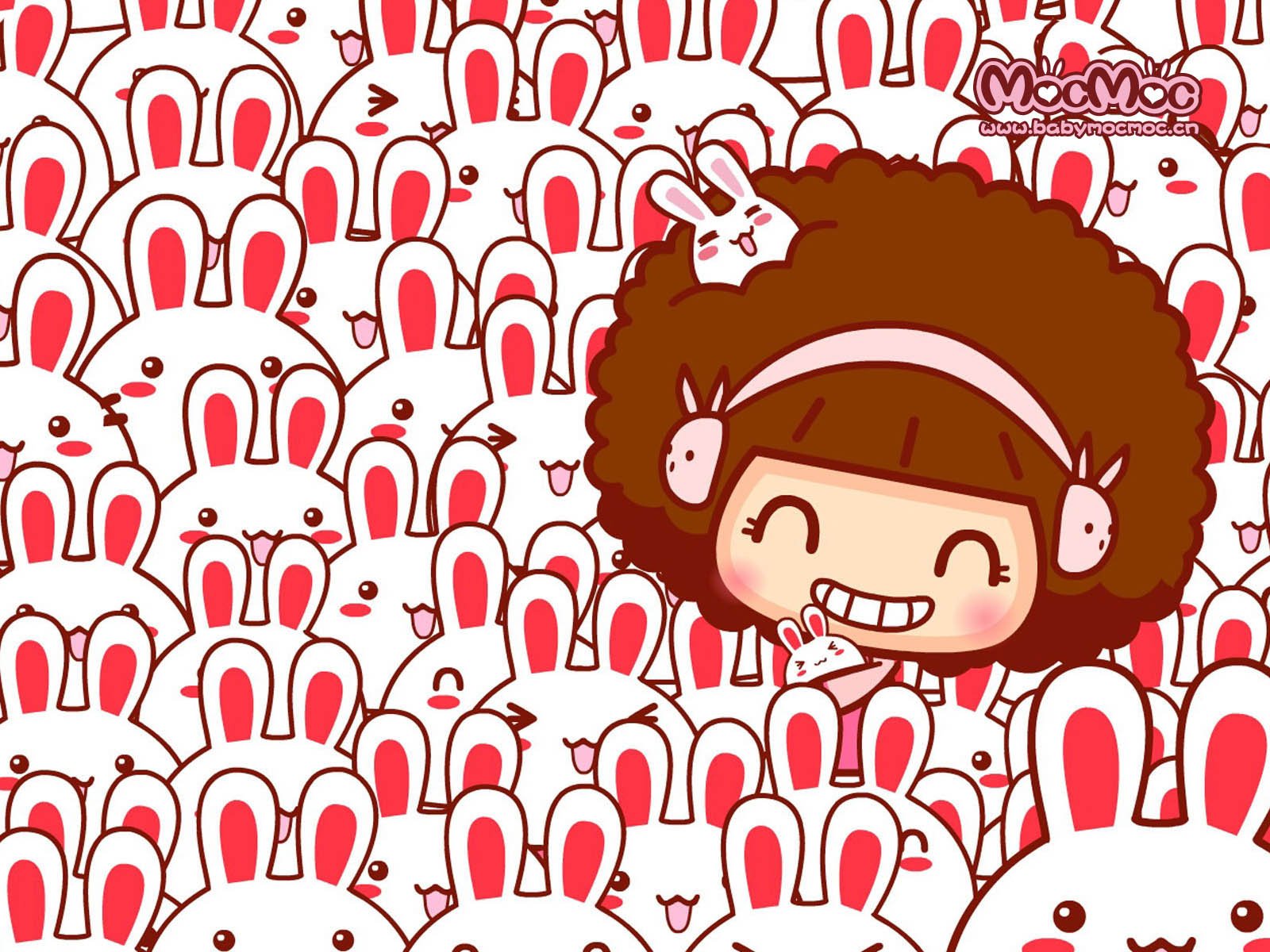 动漫,卡通,手绘,摩丝摩丝,可爱,女孩,mocmoc