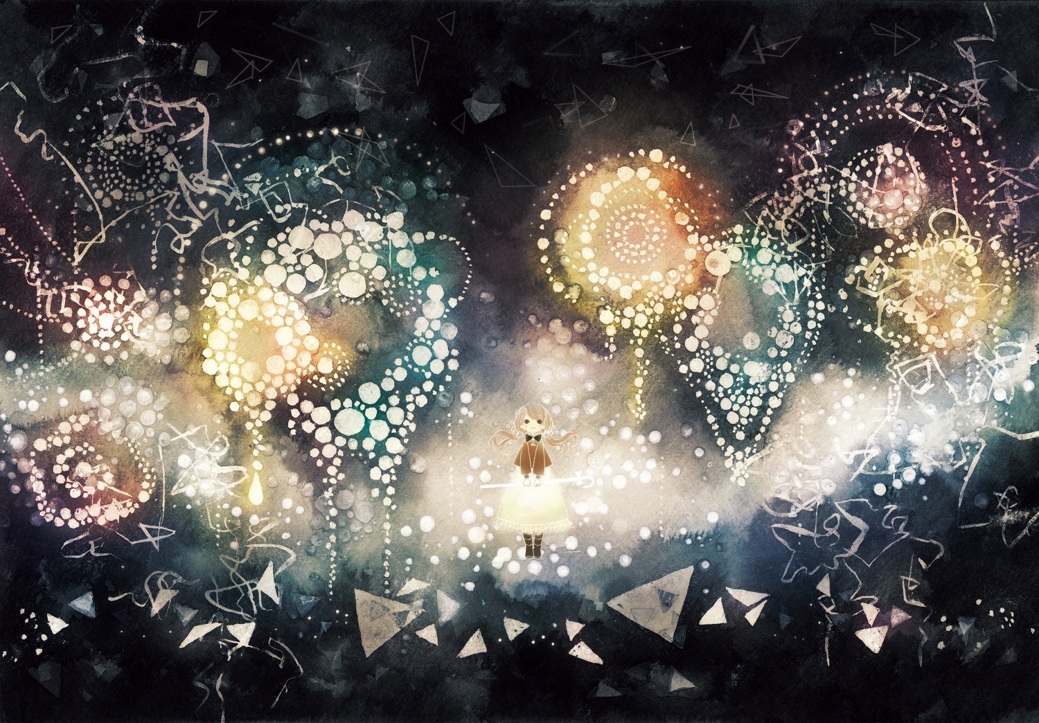 动漫卡通,手绘,女孩,可爱,卡哇伊