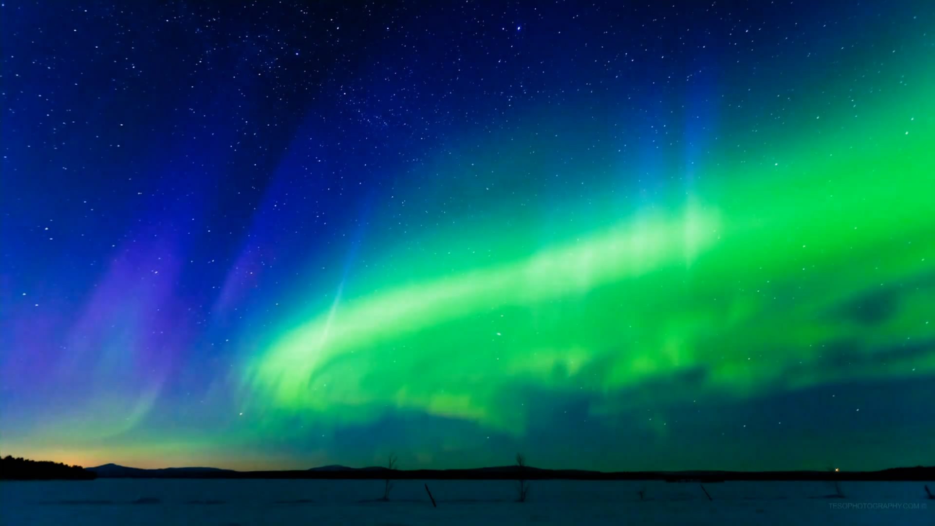 大自然,神奇,奇迹,极光,绚丽,意境,绿色,世界尽头的绚烂之美