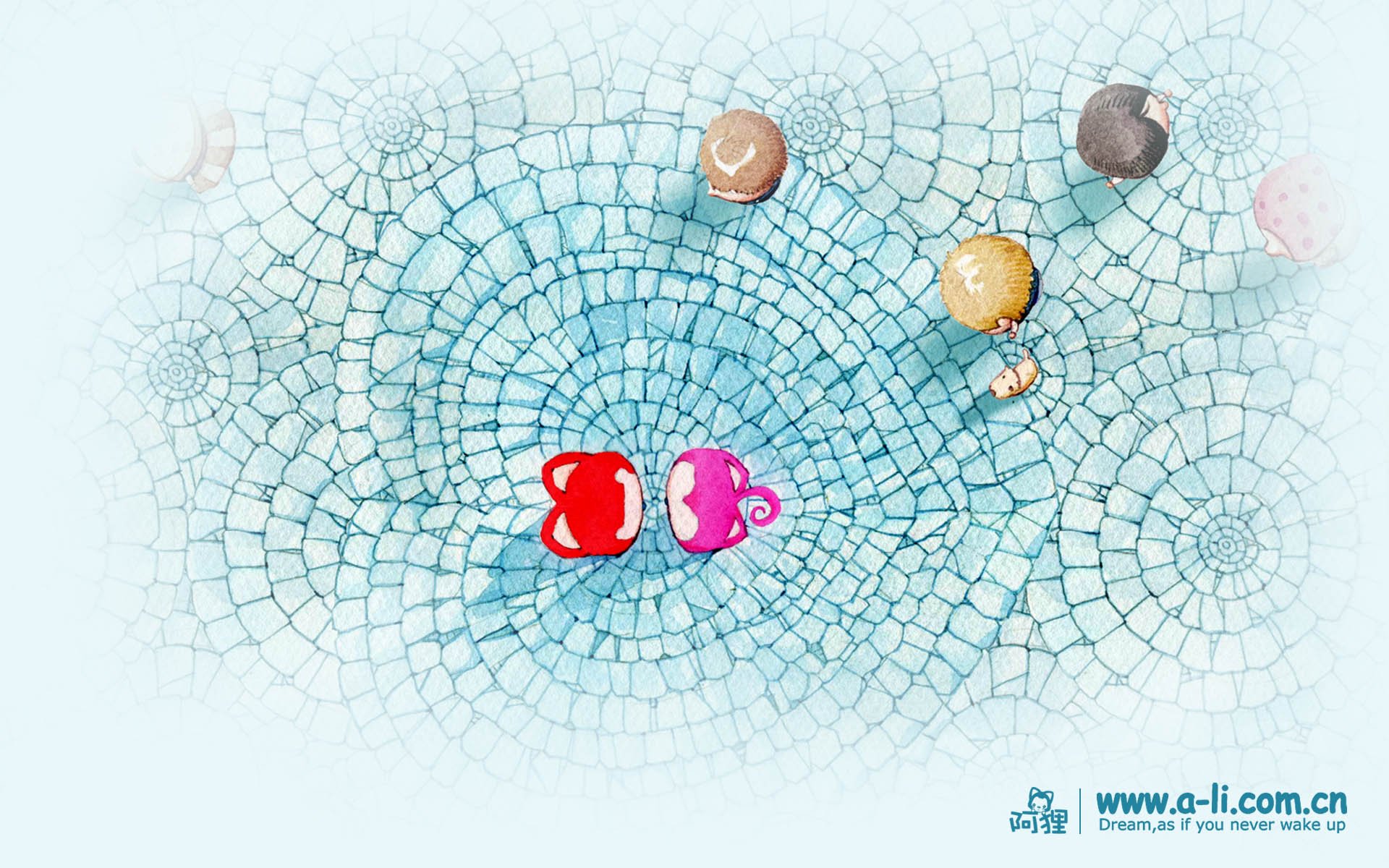 动漫,卡通,手绘,阿狸,狐狸