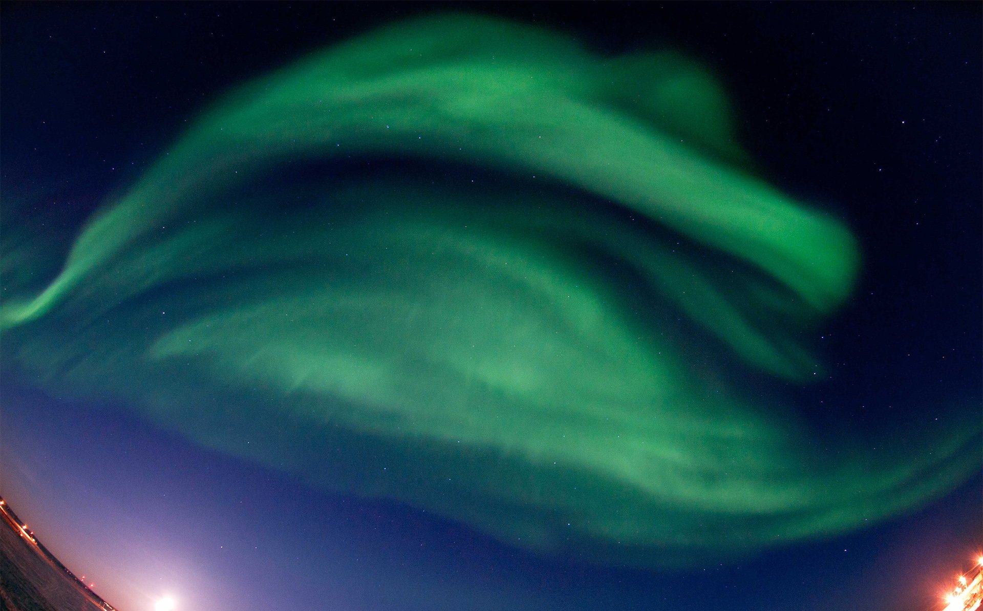 大自然,神奇,奇迹,极光,绚丽,意境,绿色,世界尽头的绚烂之美