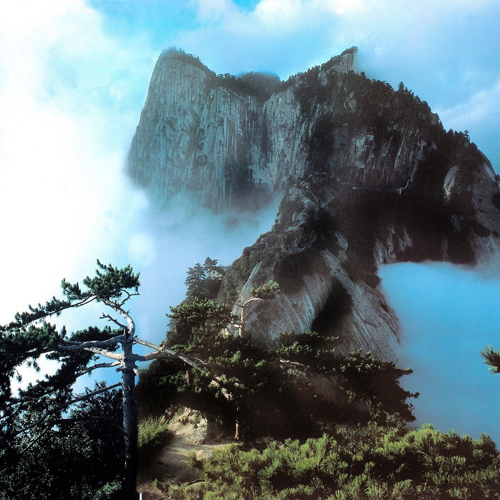 心静者高,风景,云雾,唯美,意境,古风