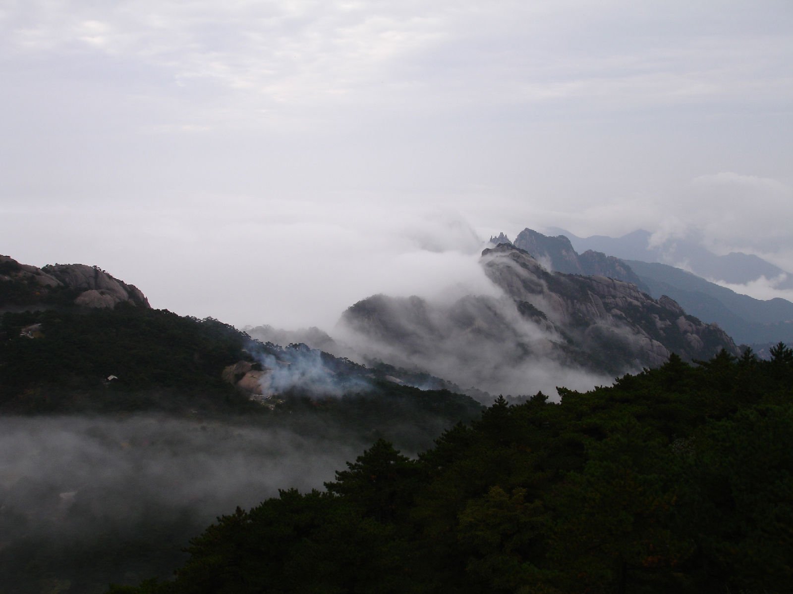 心静者高,风景,云雾,唯美,意境,古风