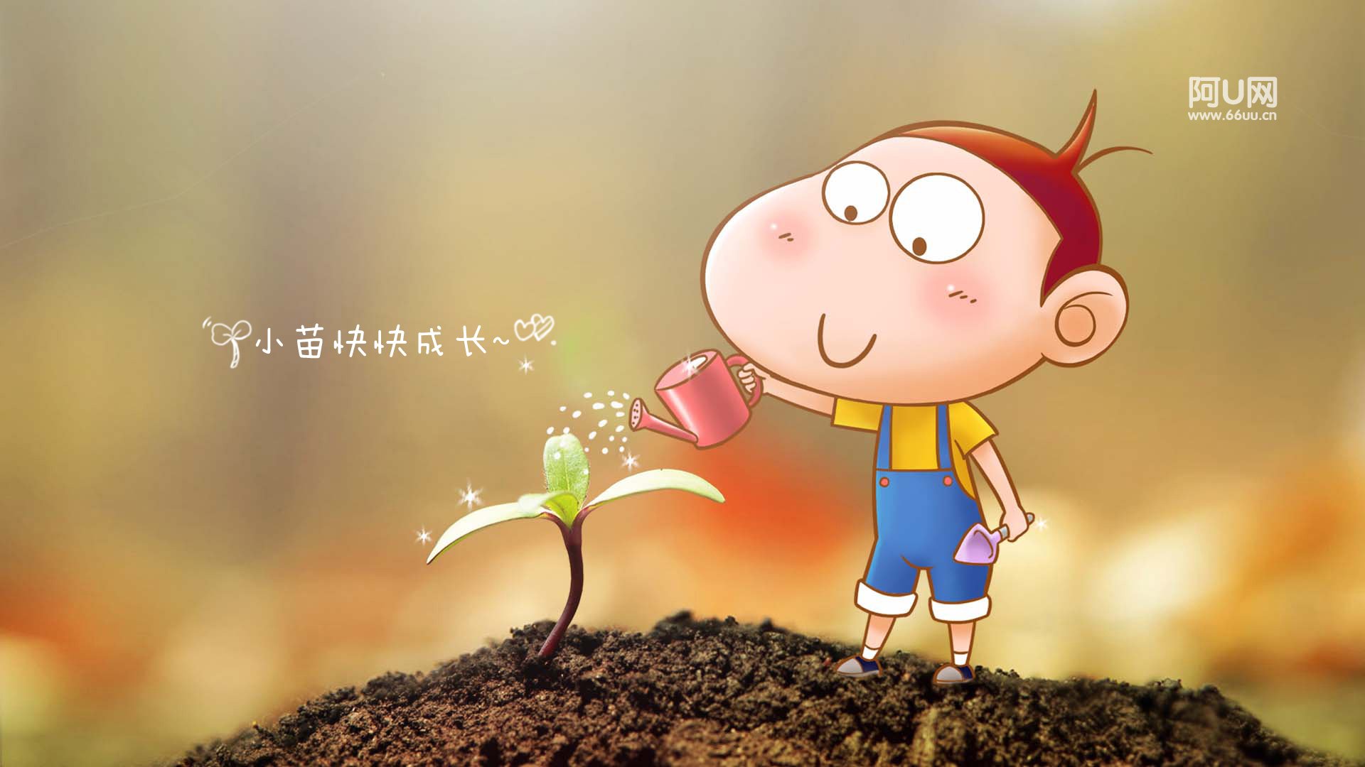 动漫卡通,手绘,阿U,阿U的旅行日记