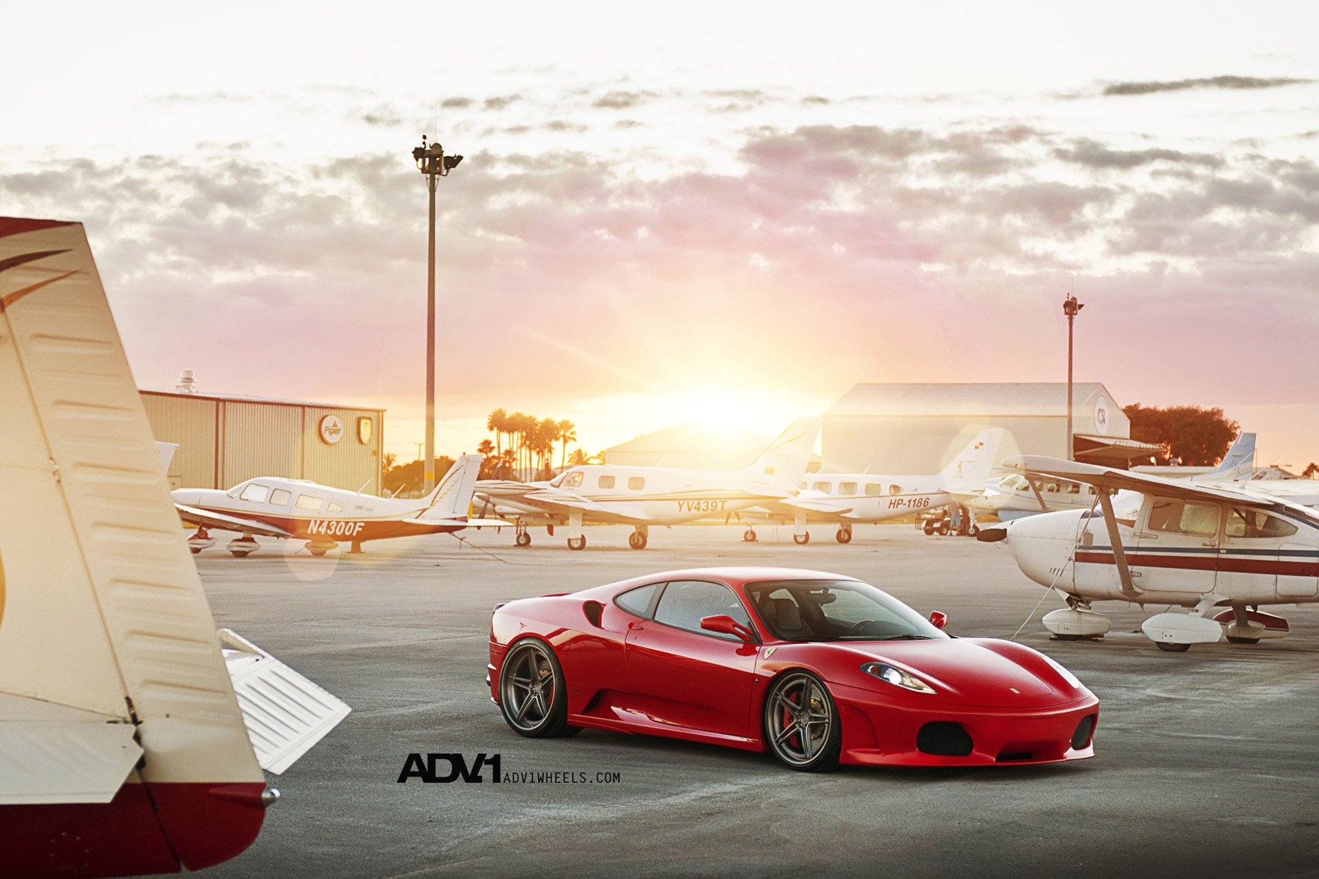 汽车,名车,红色