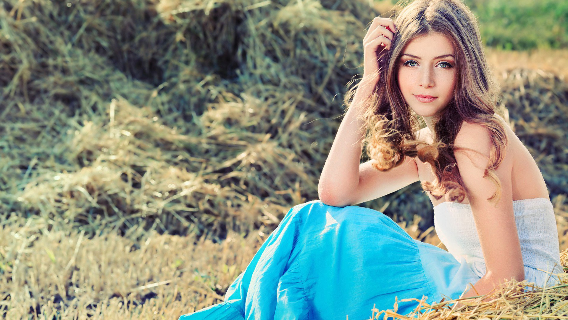 美女,清纯佳人,青春,温暖,安静,清新