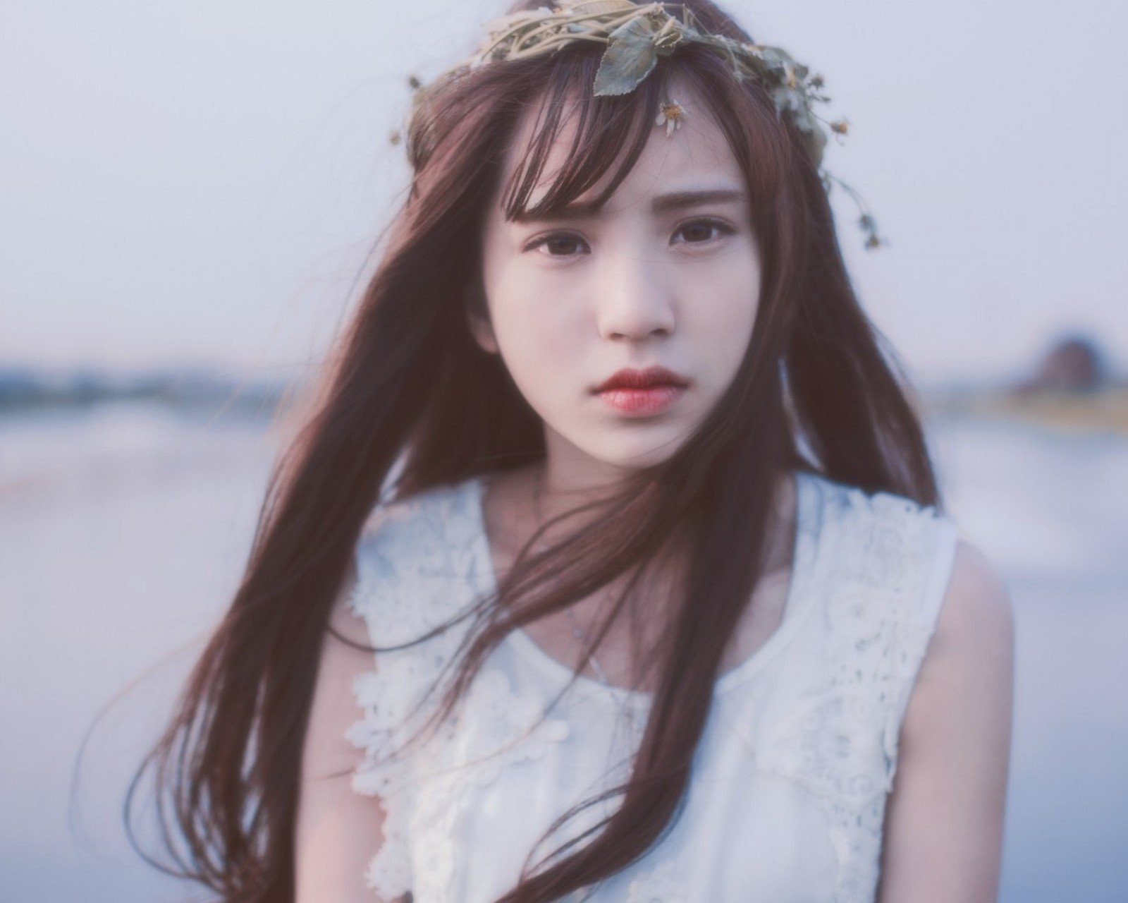 美女,清纯佳人,青春,温暖,安静,清新