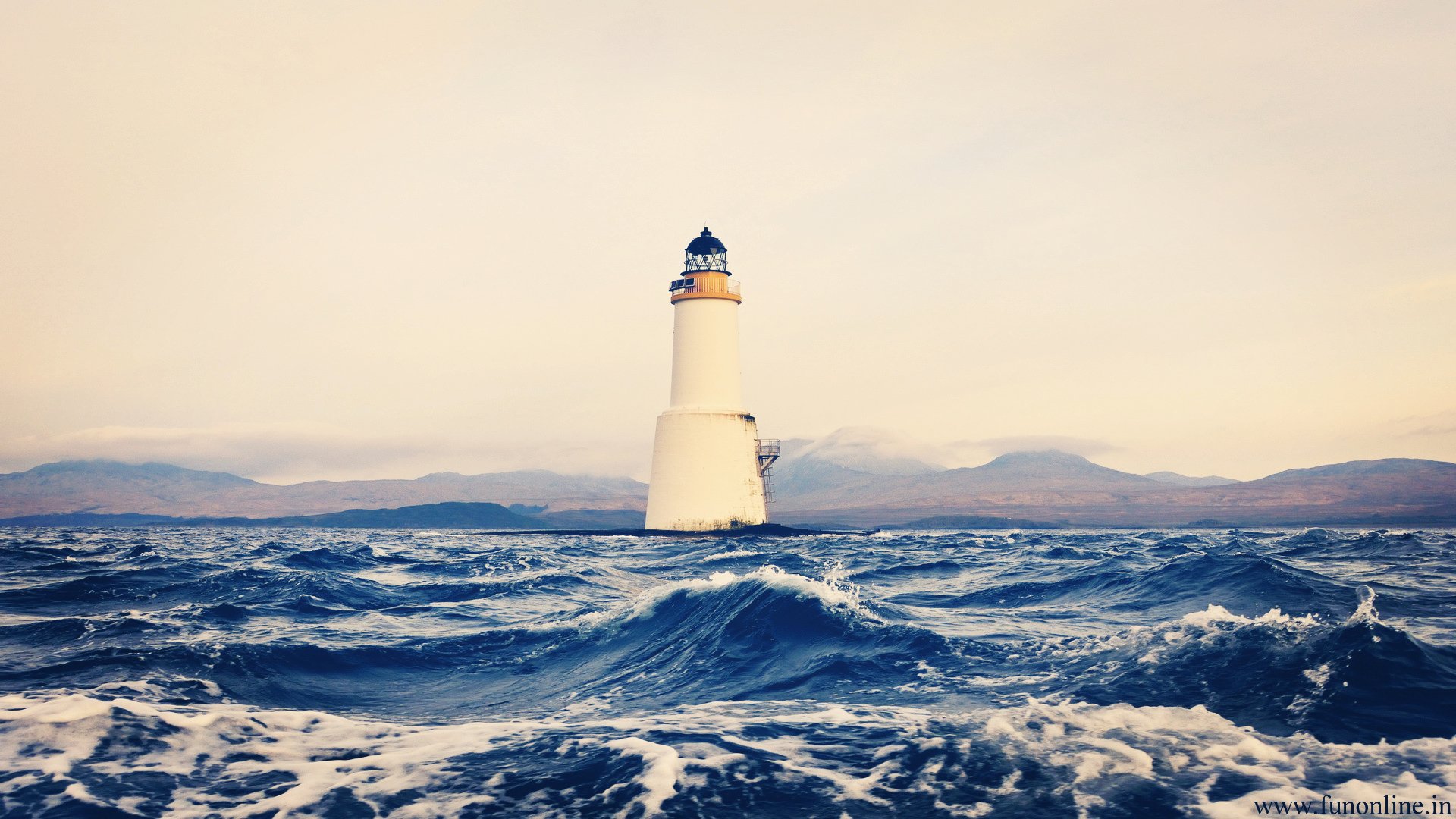 自然,风光,风景,灯塔,大海