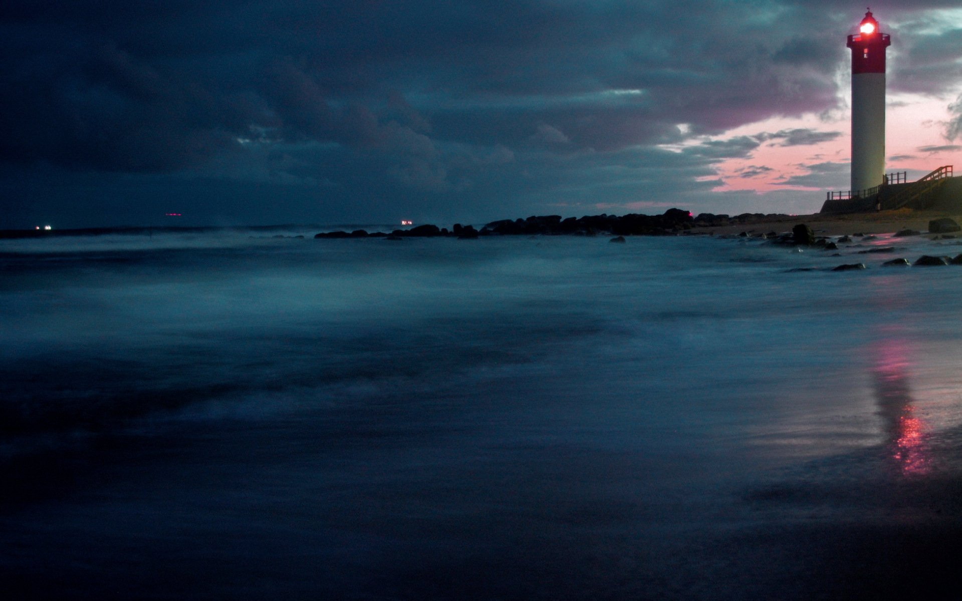 自然,风光,风景,灯塔,大海