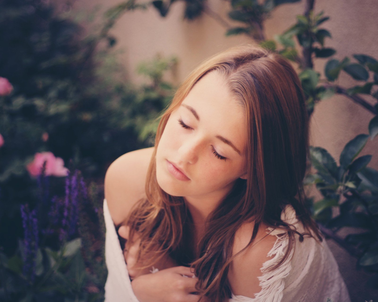 美女,清纯佳人,青春,温暖,安静,清新