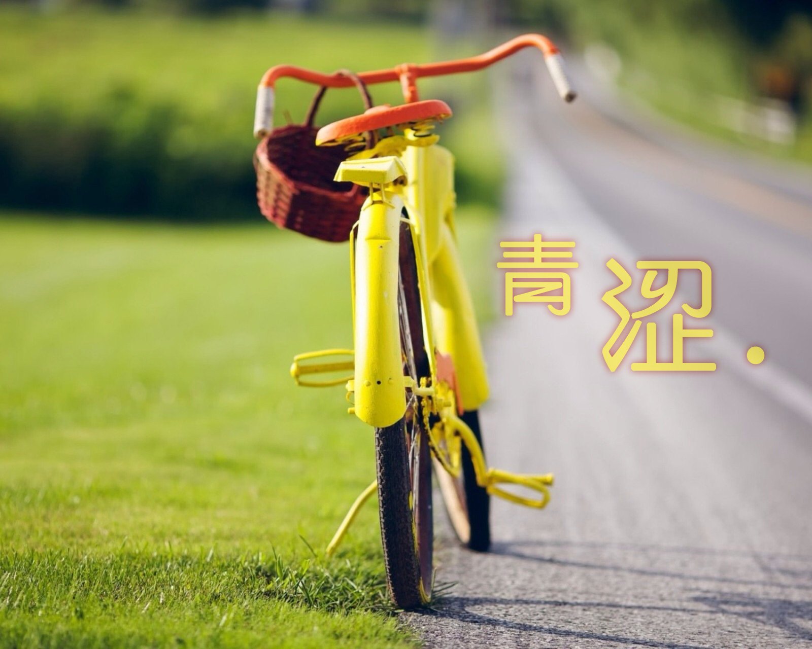 情感,温馨,文字控,心事,治愈,自行车,青涩,田园