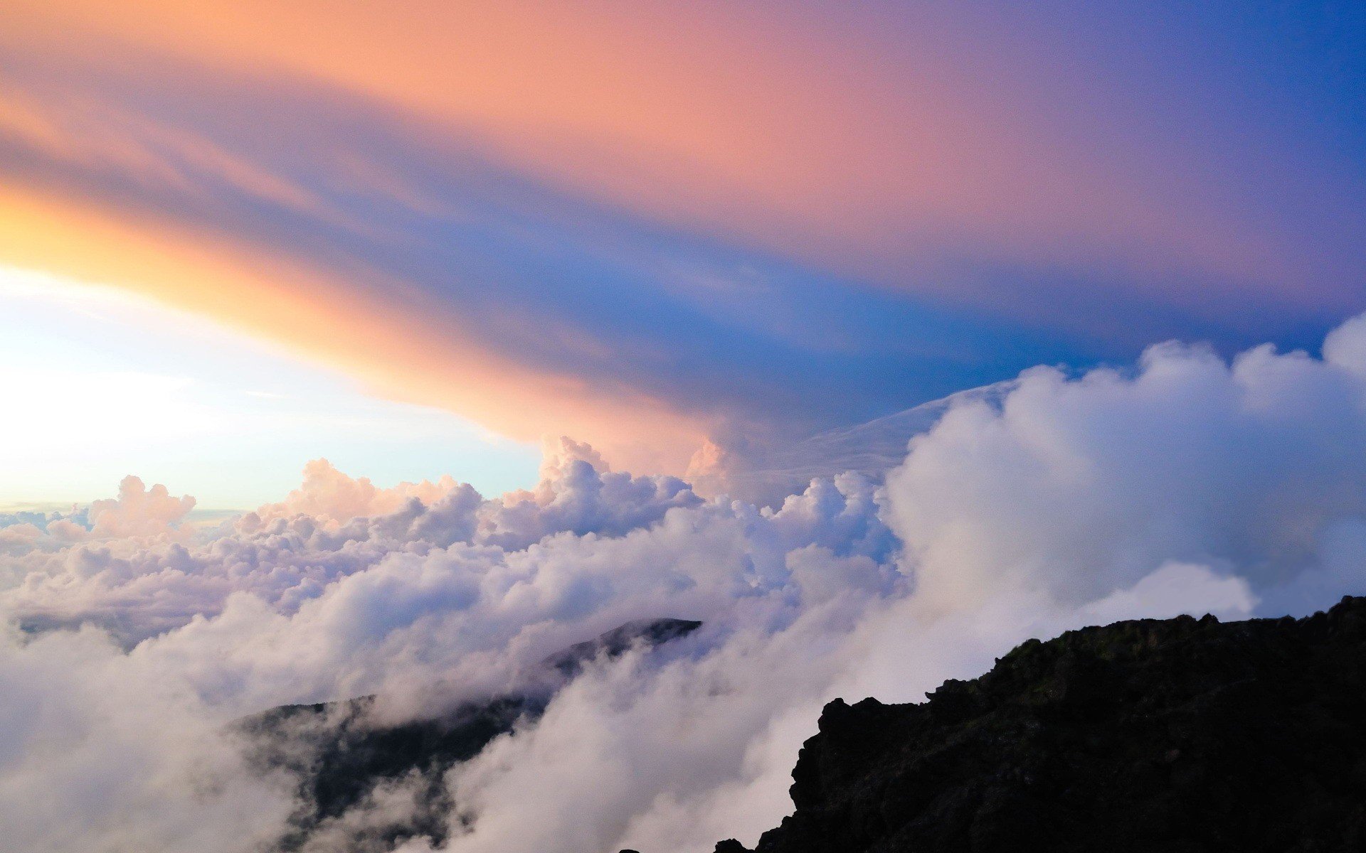 心静者高,风景,云雾,唯美,意境,古风