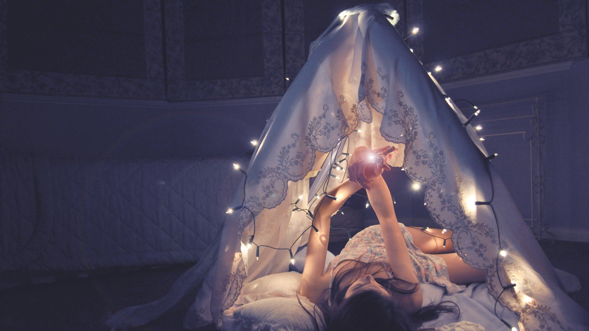 睡觉,晚安,把世界忘掉,安静,温馨,月亮,夜晚,星星,梦乡,睡梦