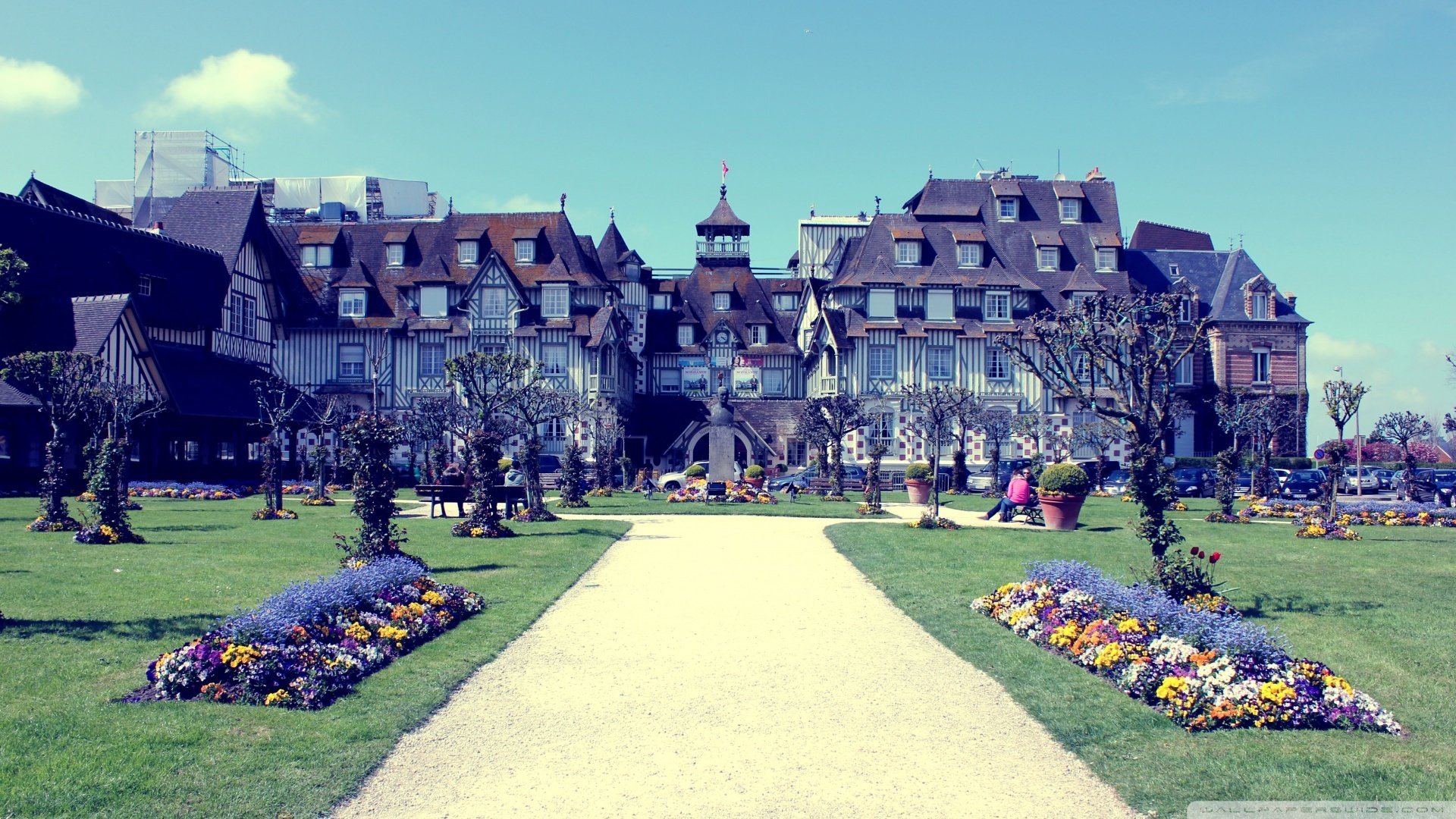 自然,风光,风景,小镇,乡村,田园,房屋,建筑