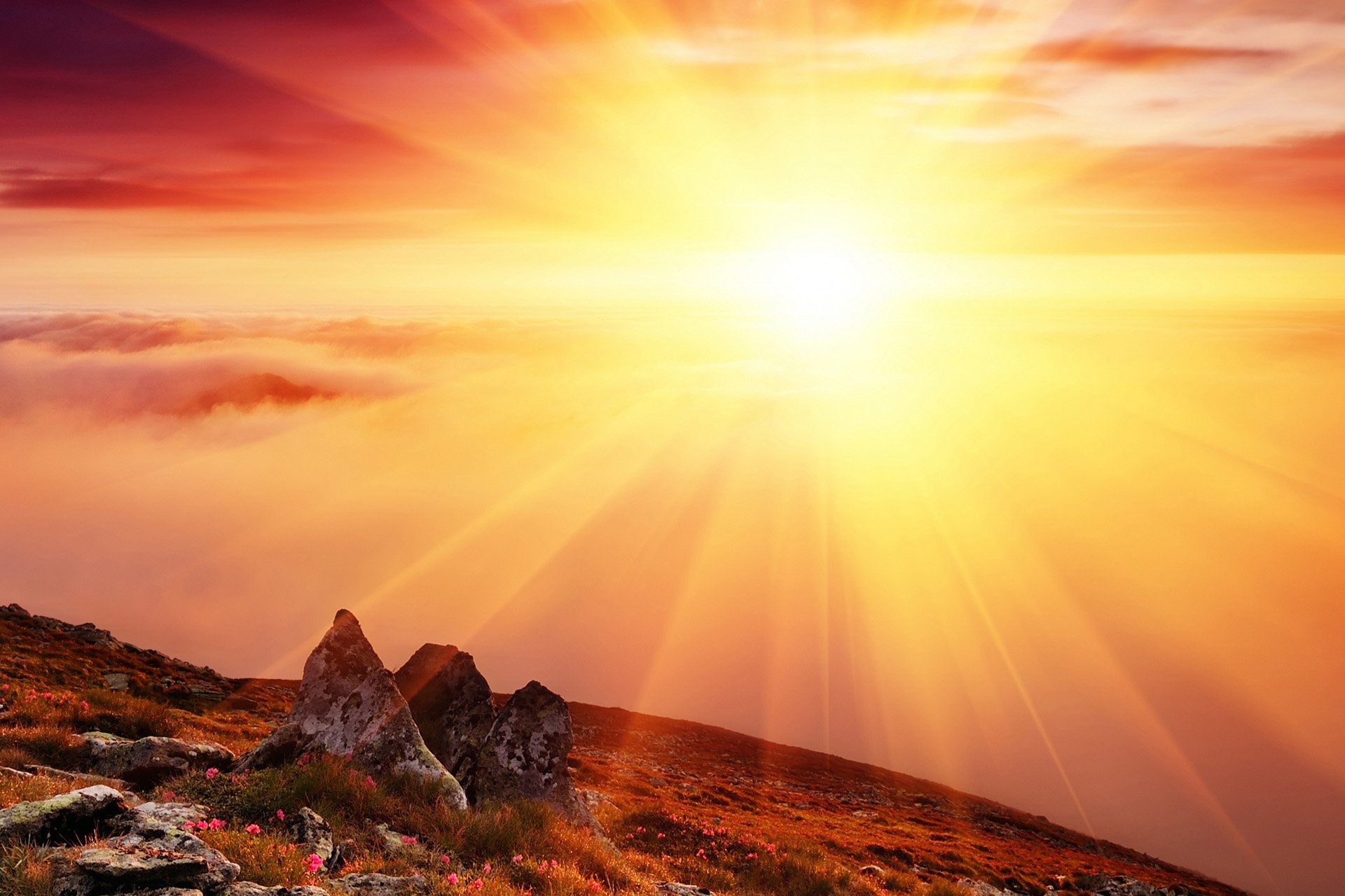 自然,风光,风景,落日余晖,夕阳,黄昏,傍晚,唯美