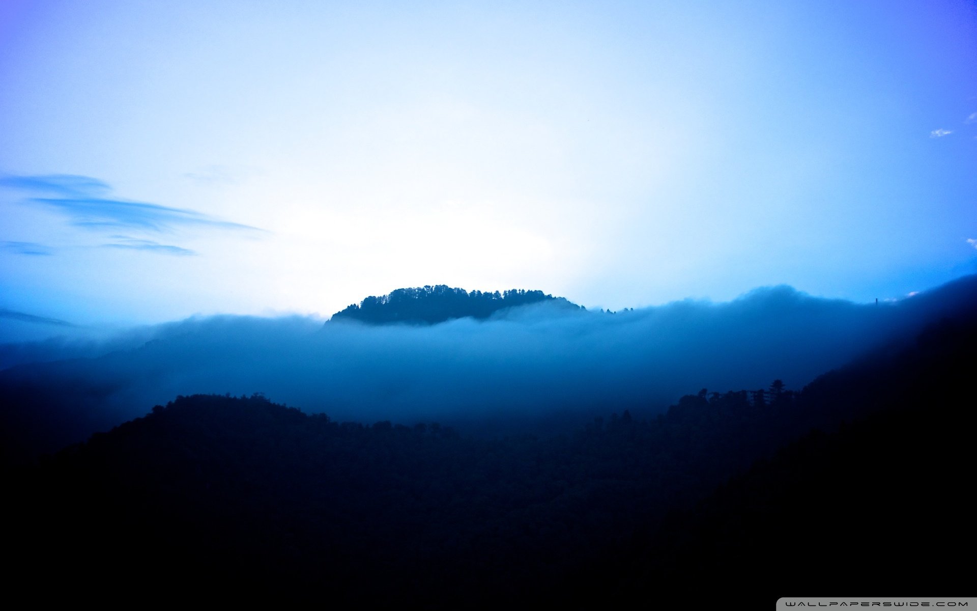 心静者高,风景,云雾,唯美,意境,古风