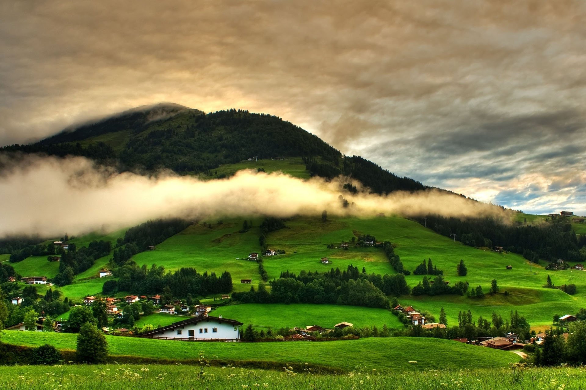 自然,风光,风景,绿色养眼,云雾,仙境