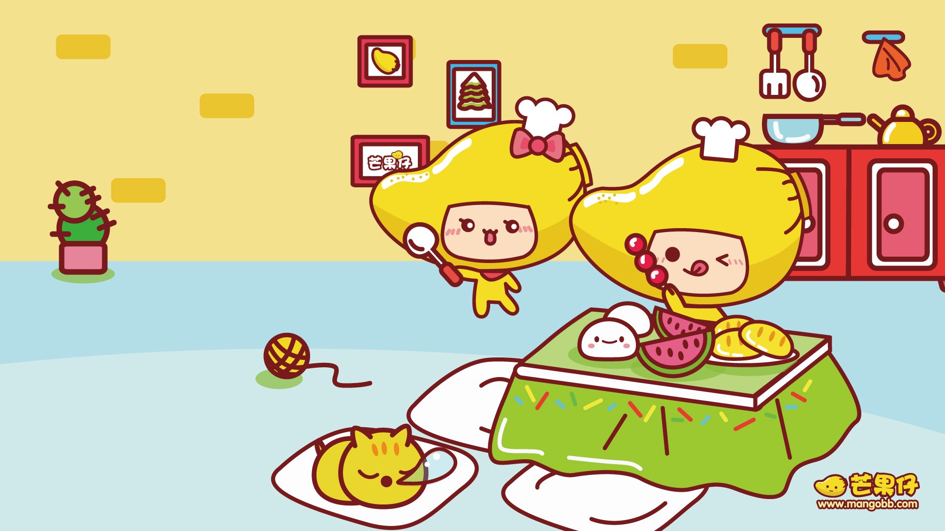 动漫,卡通,手绘,可爱,萌,芒果仔