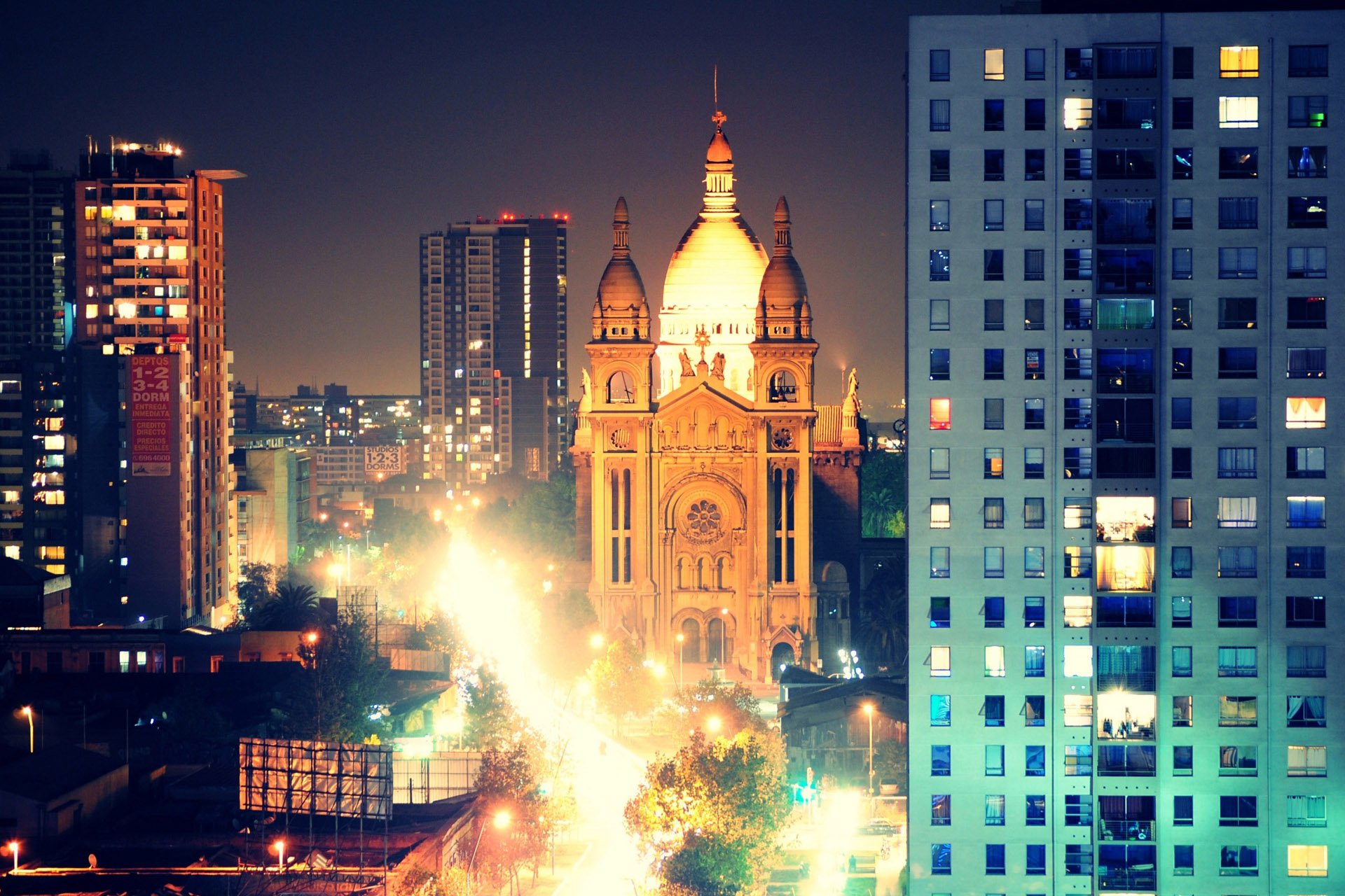 风光,风景,城市夜景,灯火阑珊,建筑,夜晚,晚上