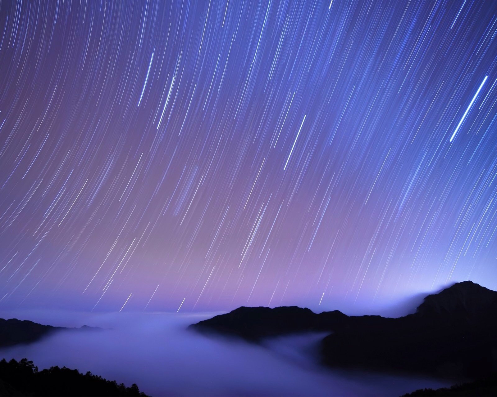 转瞬即逝的美丽,流星,夜晚,天空,星星,繁星