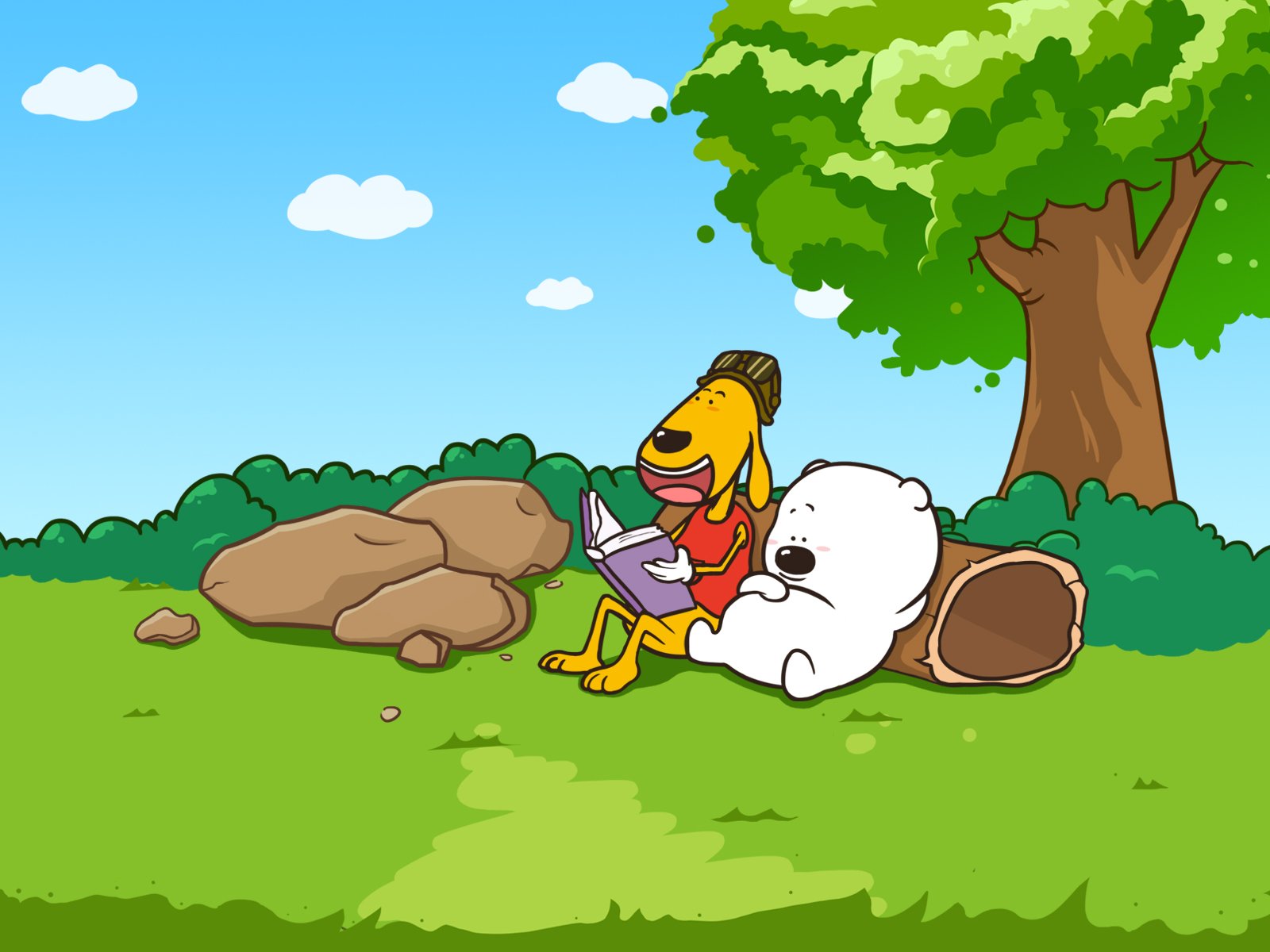 动漫卡通,手绘,小囧熊,可爱,卡哇伊