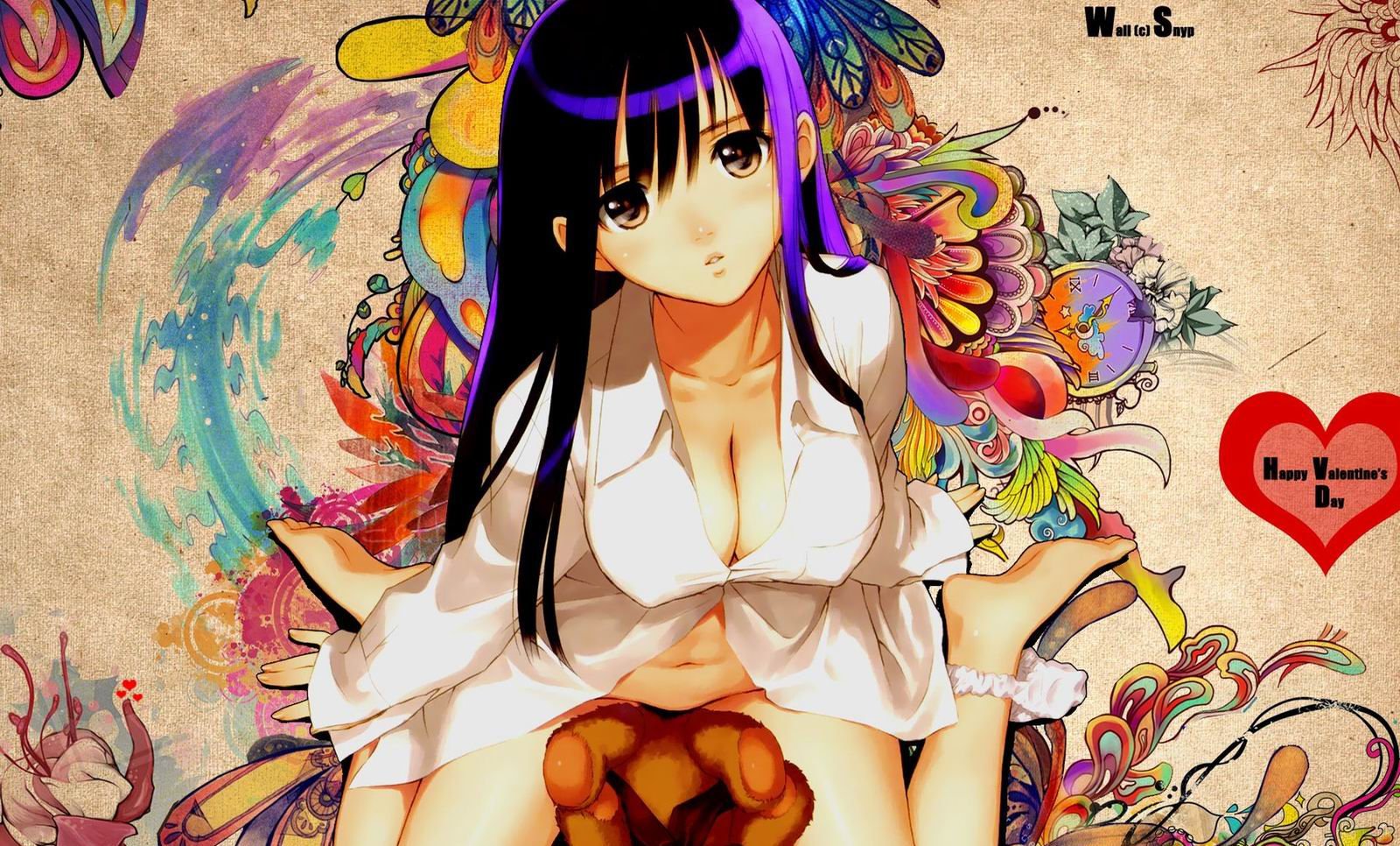 动漫卡通,手绘,女孩,可爱,卡哇伊