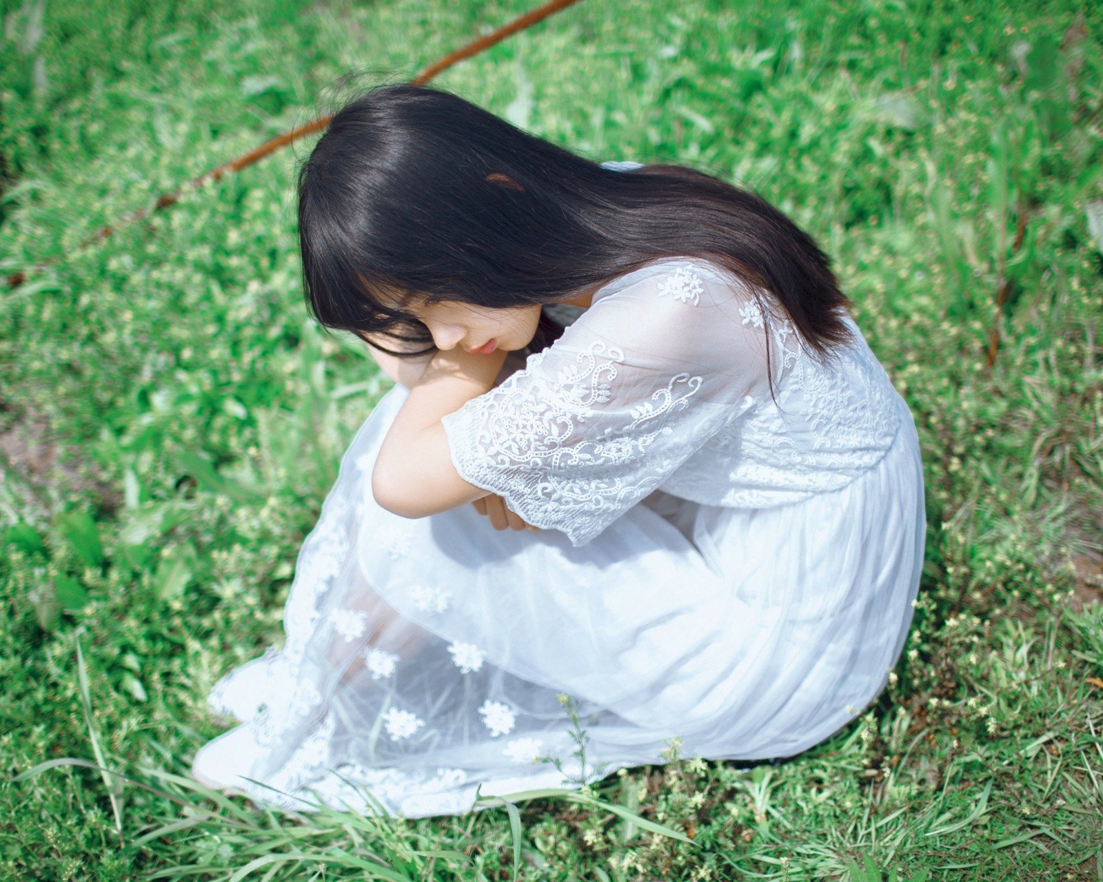 美女,清纯佳人,青春,温暖,安静,清新