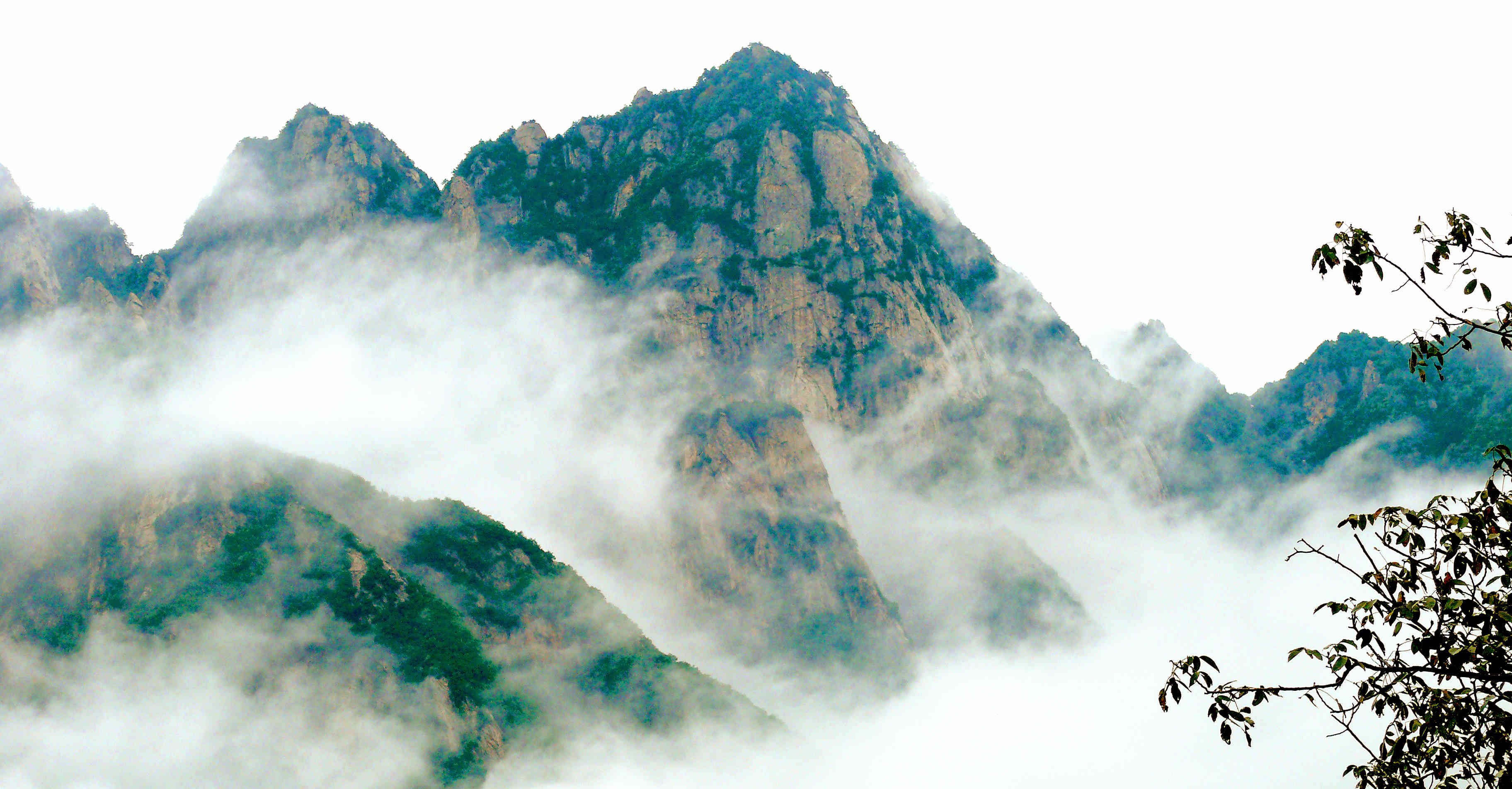 心静者高,风景,云雾,唯美,意境,古风