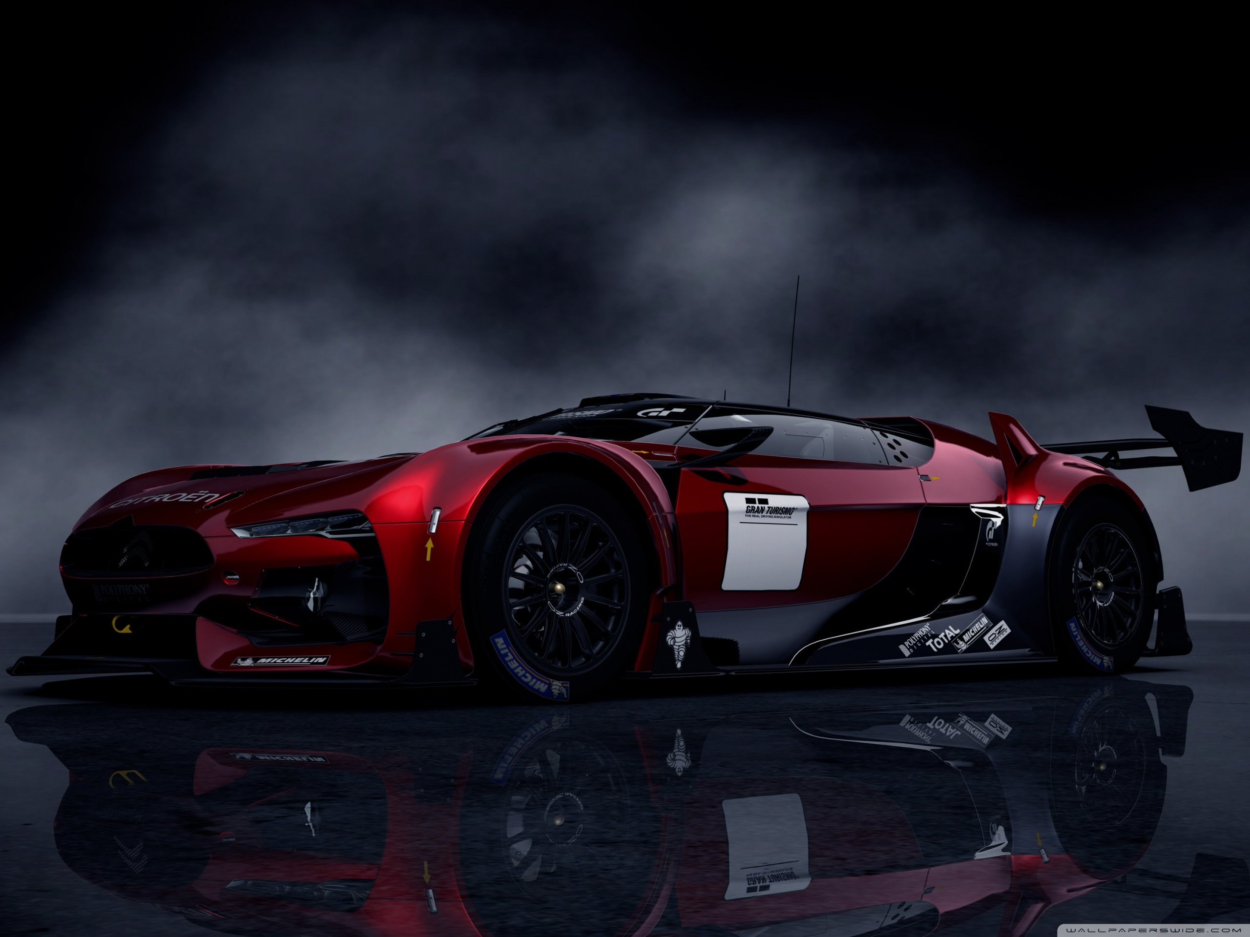 汽车,名车,红色